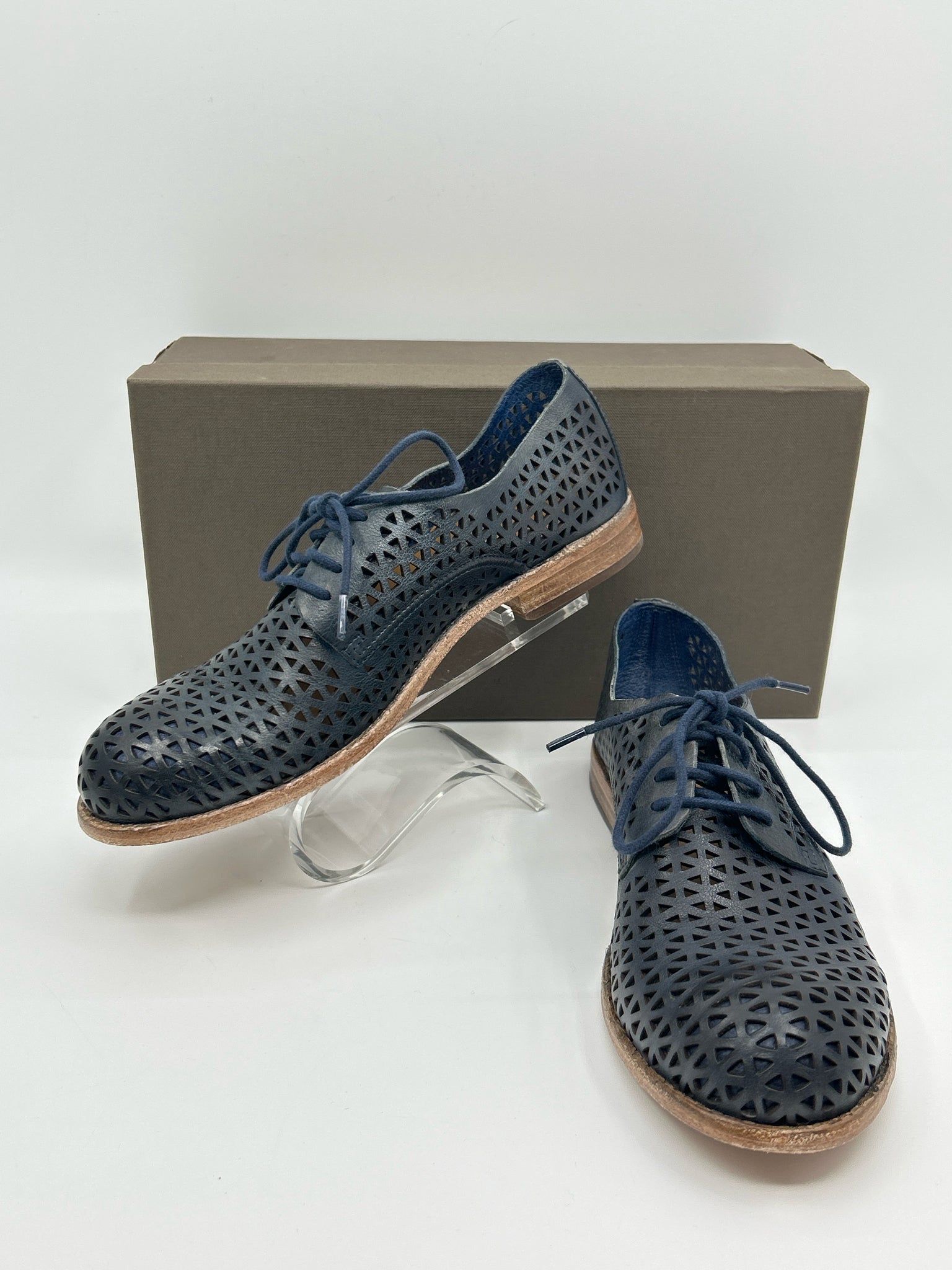 PATRICIA NASH Size 7 Blue Women Loafer