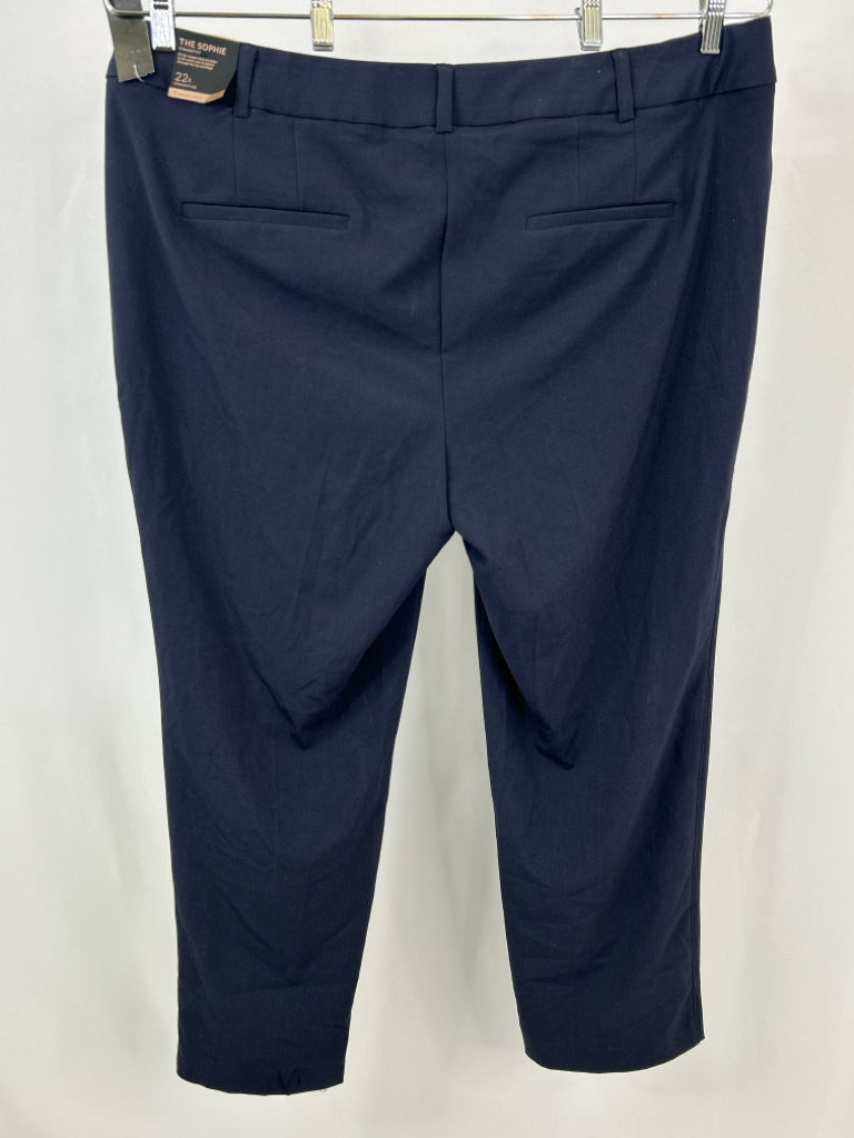 LANE BRYANT Women Size 22R Navy Pants