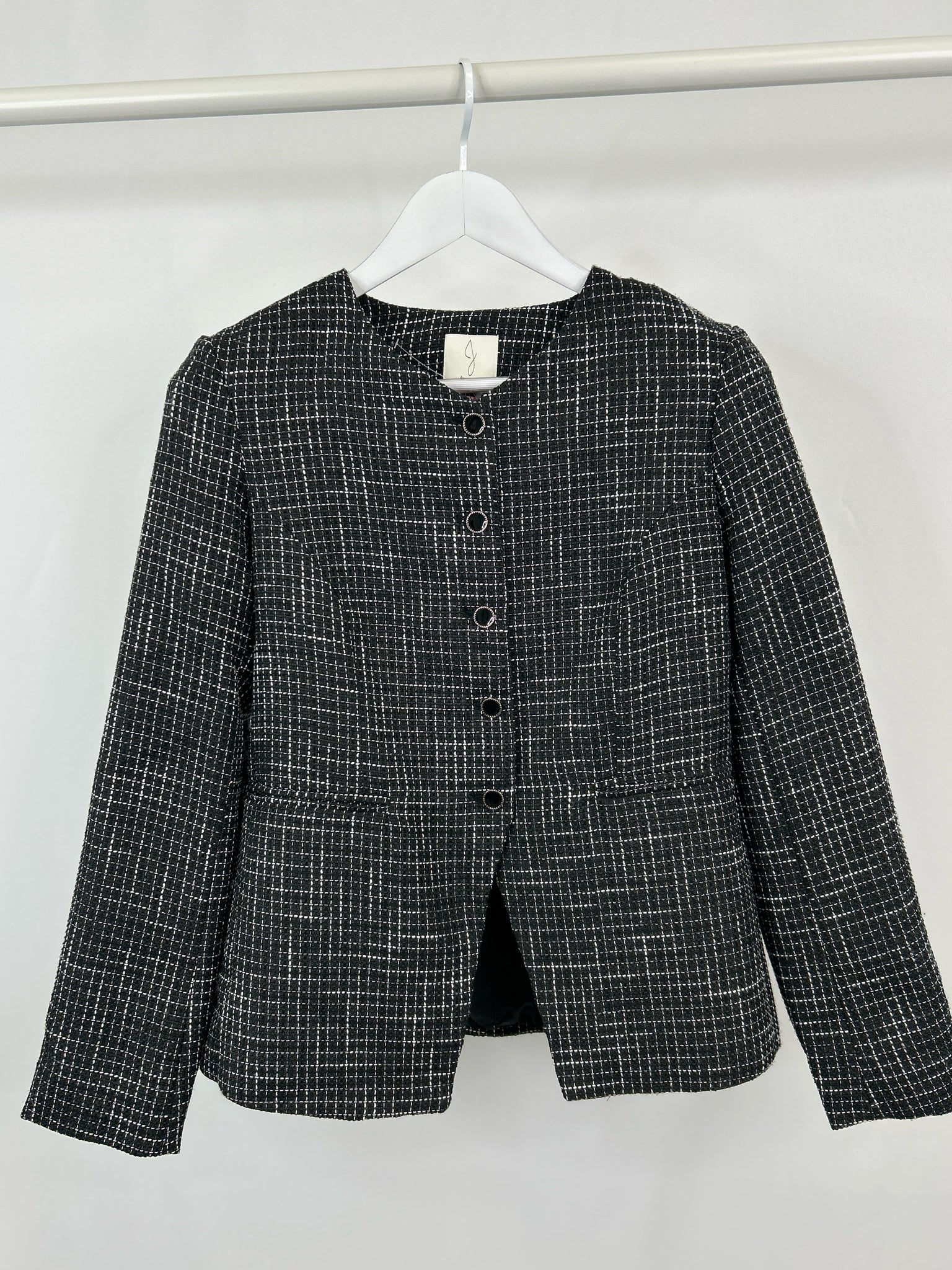 JOIE NWT Size S Black Print Women Jacket