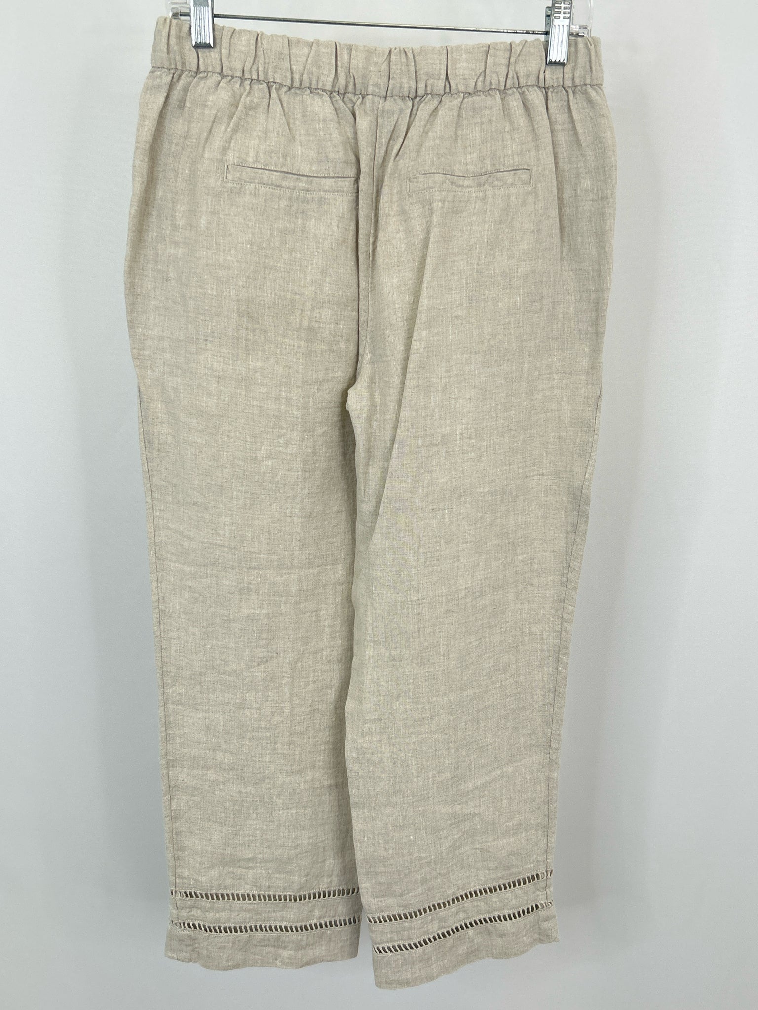 CHICO'S Size 2 Oatmeal Women Pants NWT