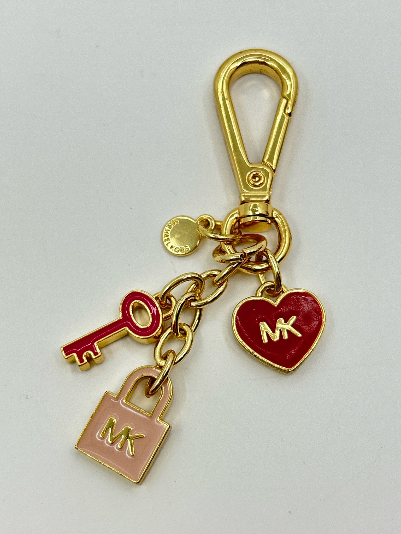 MICHAEL KORS Gold Key Chain