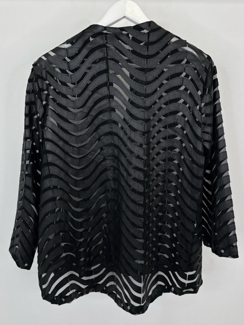 YUSHI Size XL Black Women Jacket