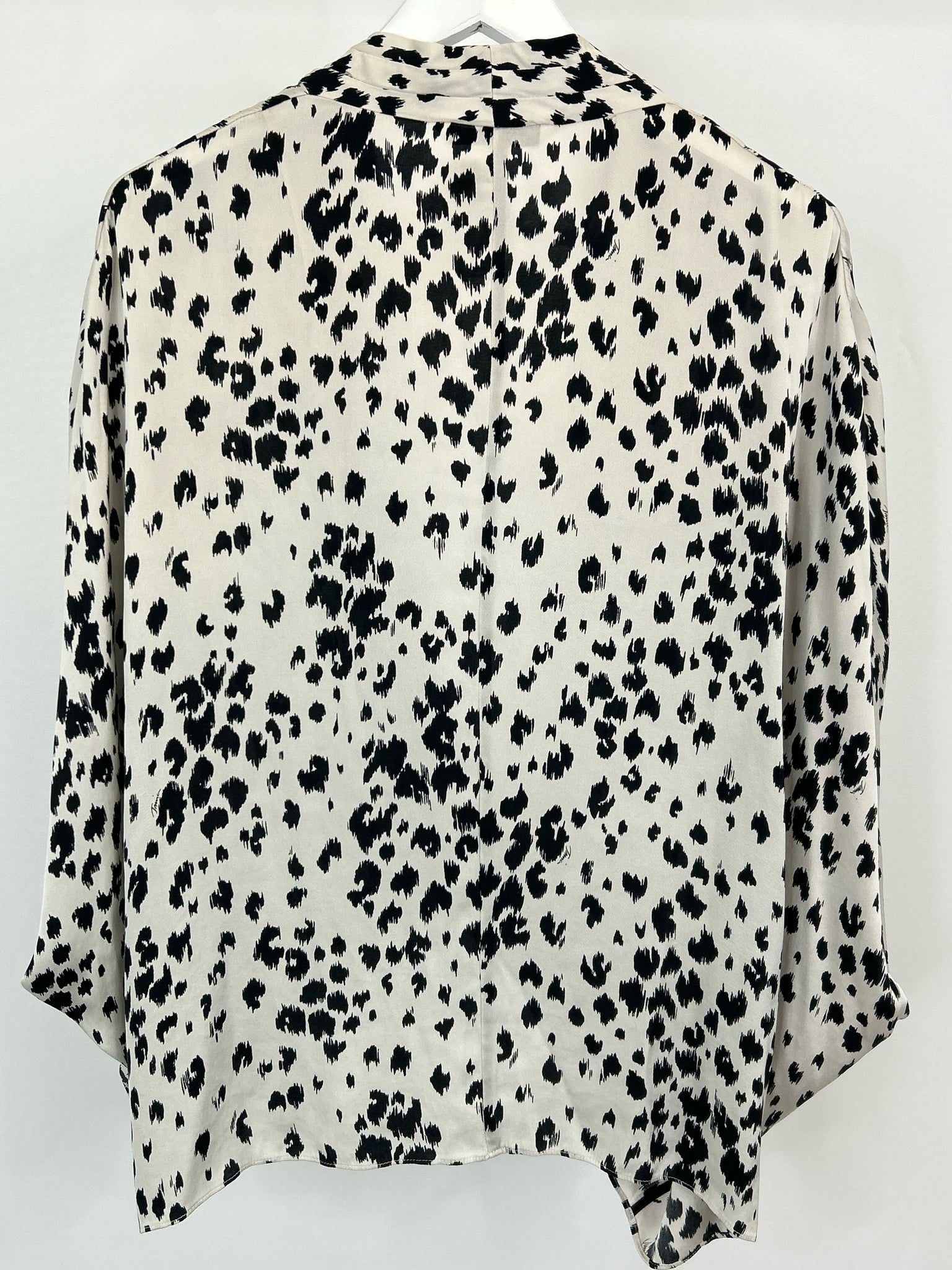 TRINA TURK Size XL Ivory Print Women Top