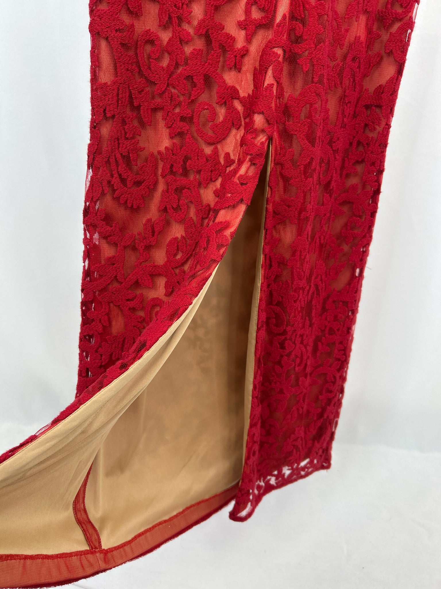 TADASHI SHOJI Size 10 Red Women Dress