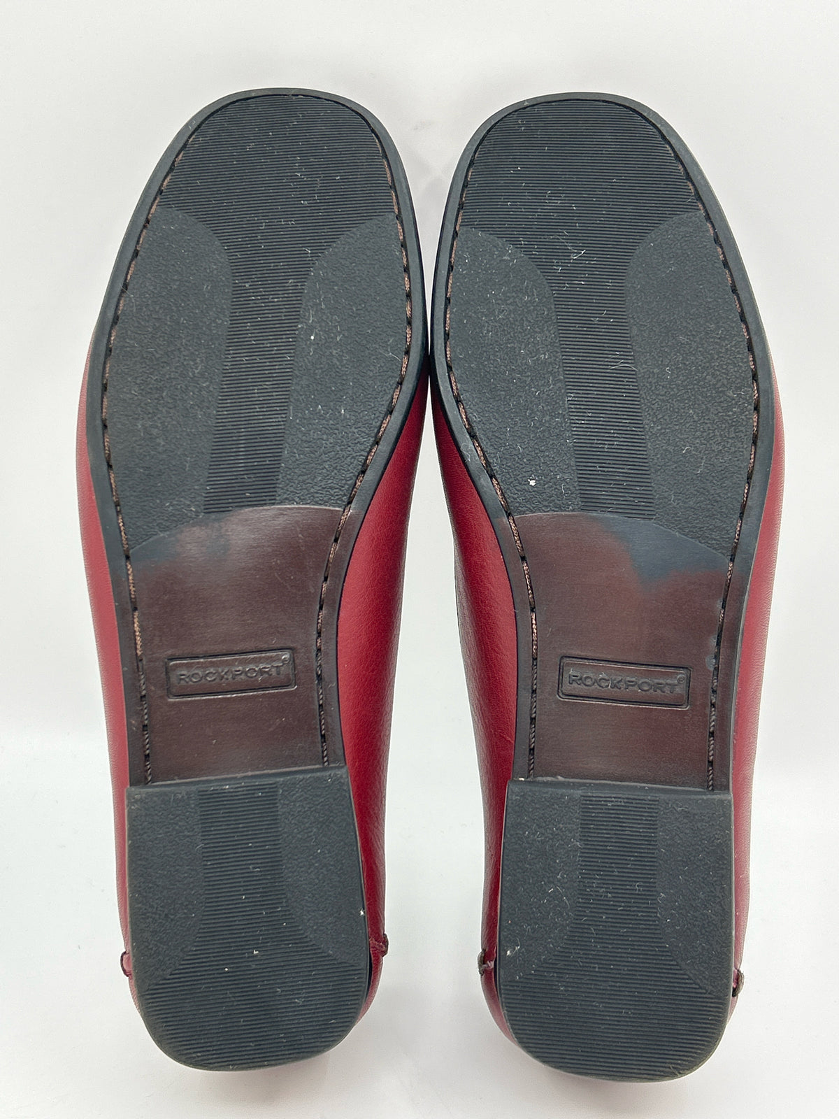 ROCKPORT Size 8.5M Burgundy Women Loafer
