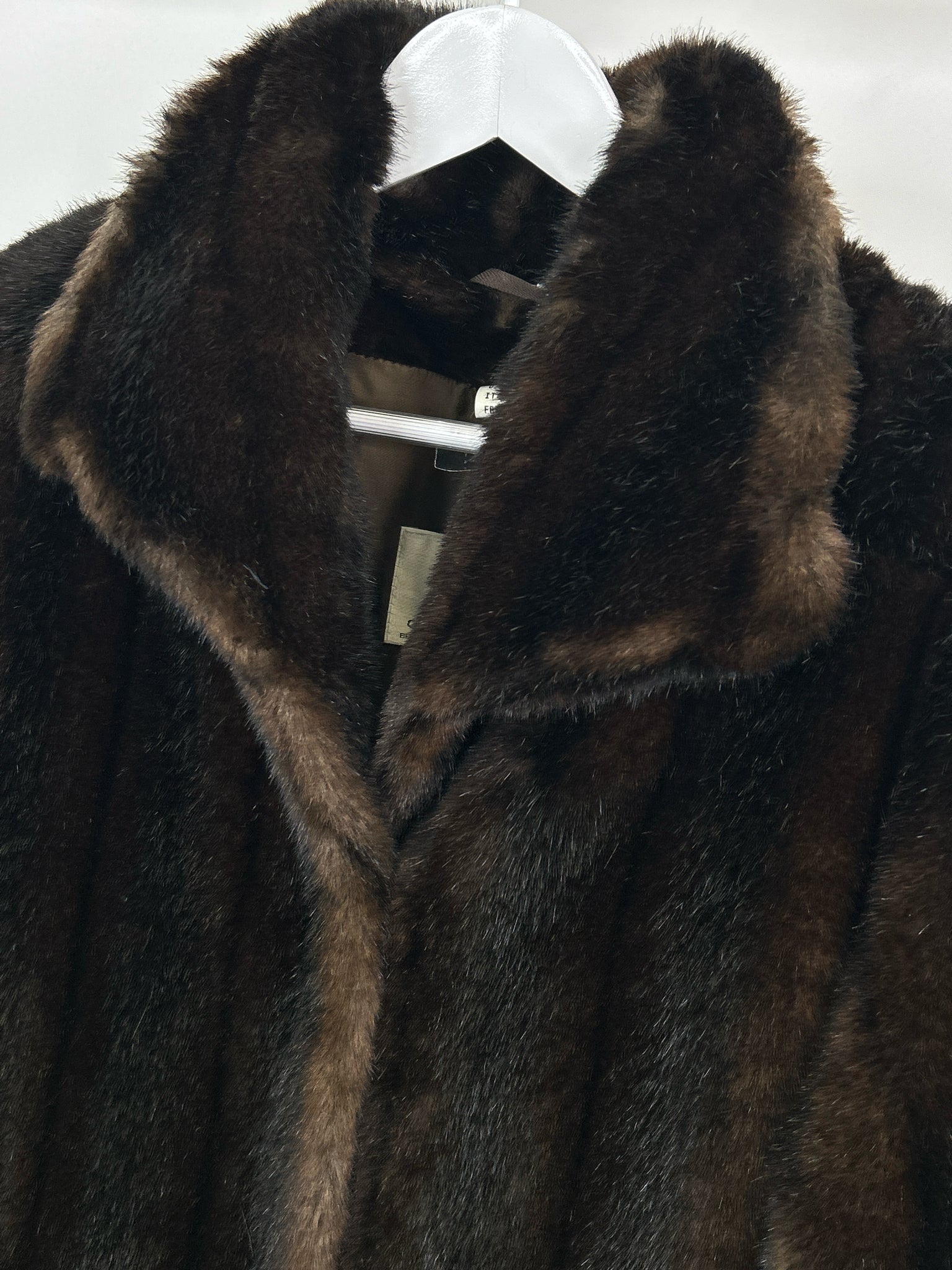 COUTURE HELENE' Size 8 Brown Women Coat