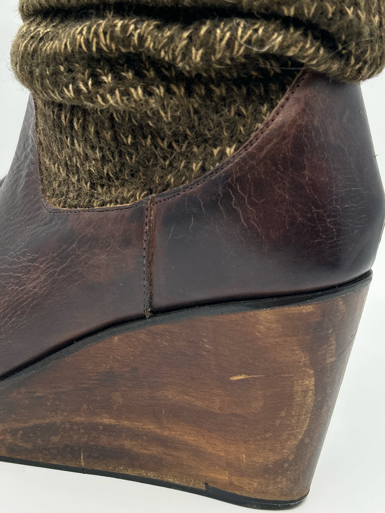 BED STU Size 8 DARK BROWN Women Boots