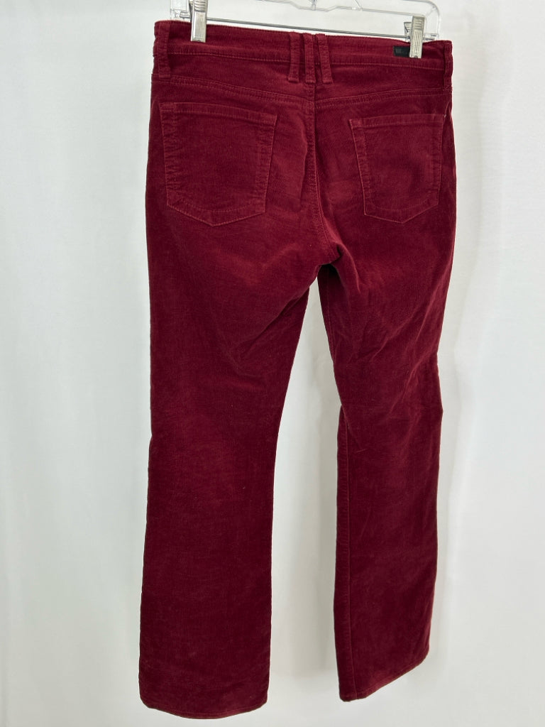 KUT Women Size 6 WINE Pants