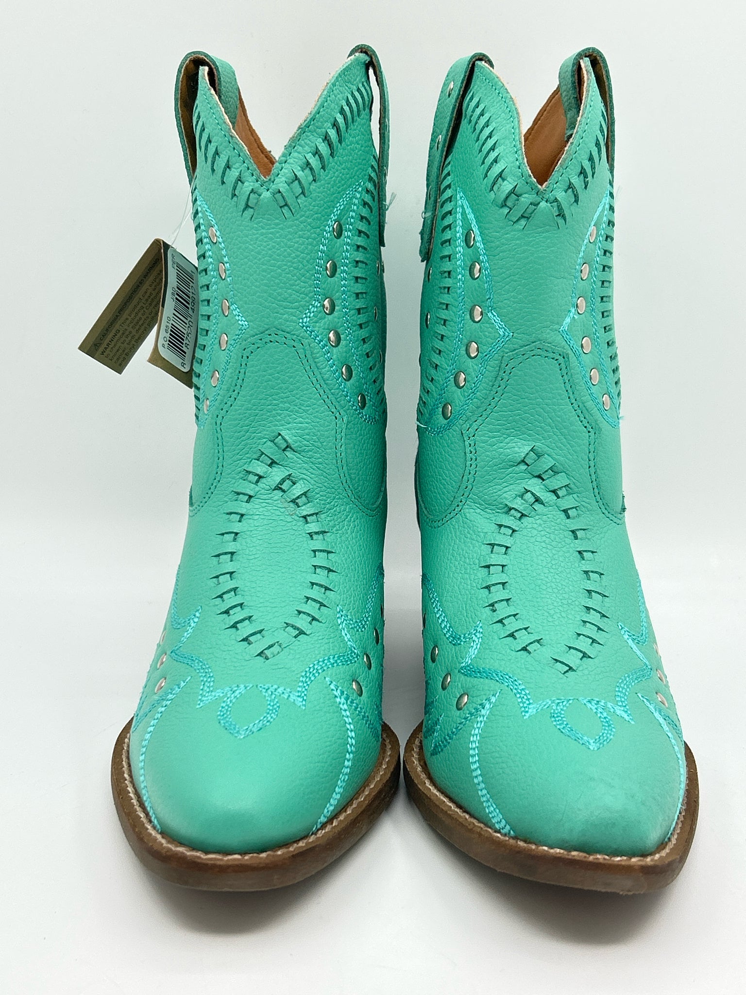 DINGO Size 8.5M Green Women Booties