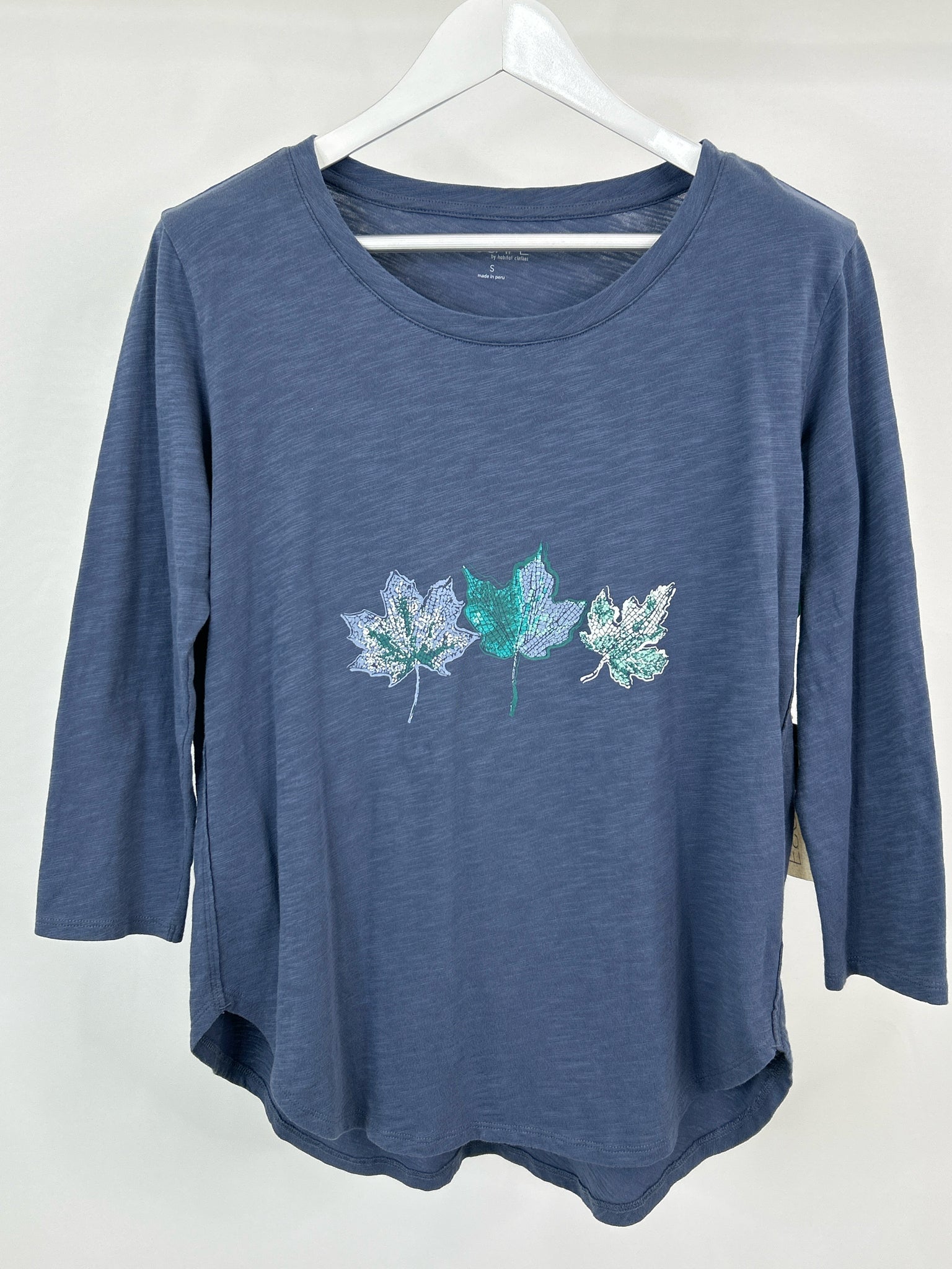 Escape by Habitat Clothes Size S Blue Women T-shirt