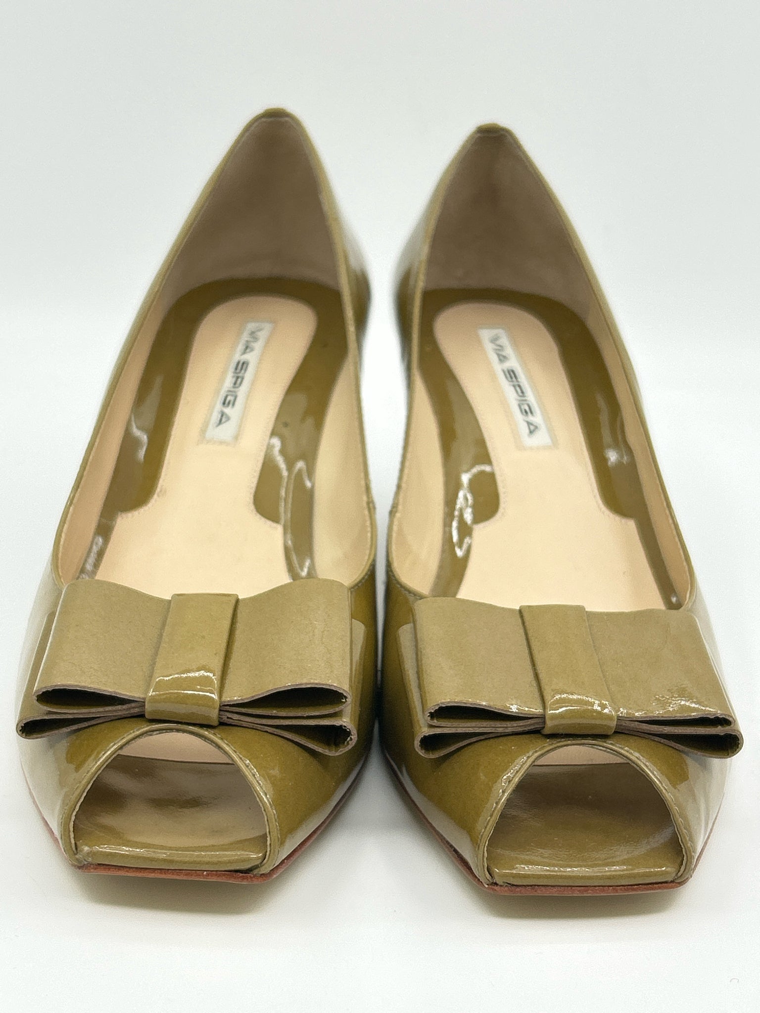 VIA SPIGA Size 8M Taupe Women Pumps