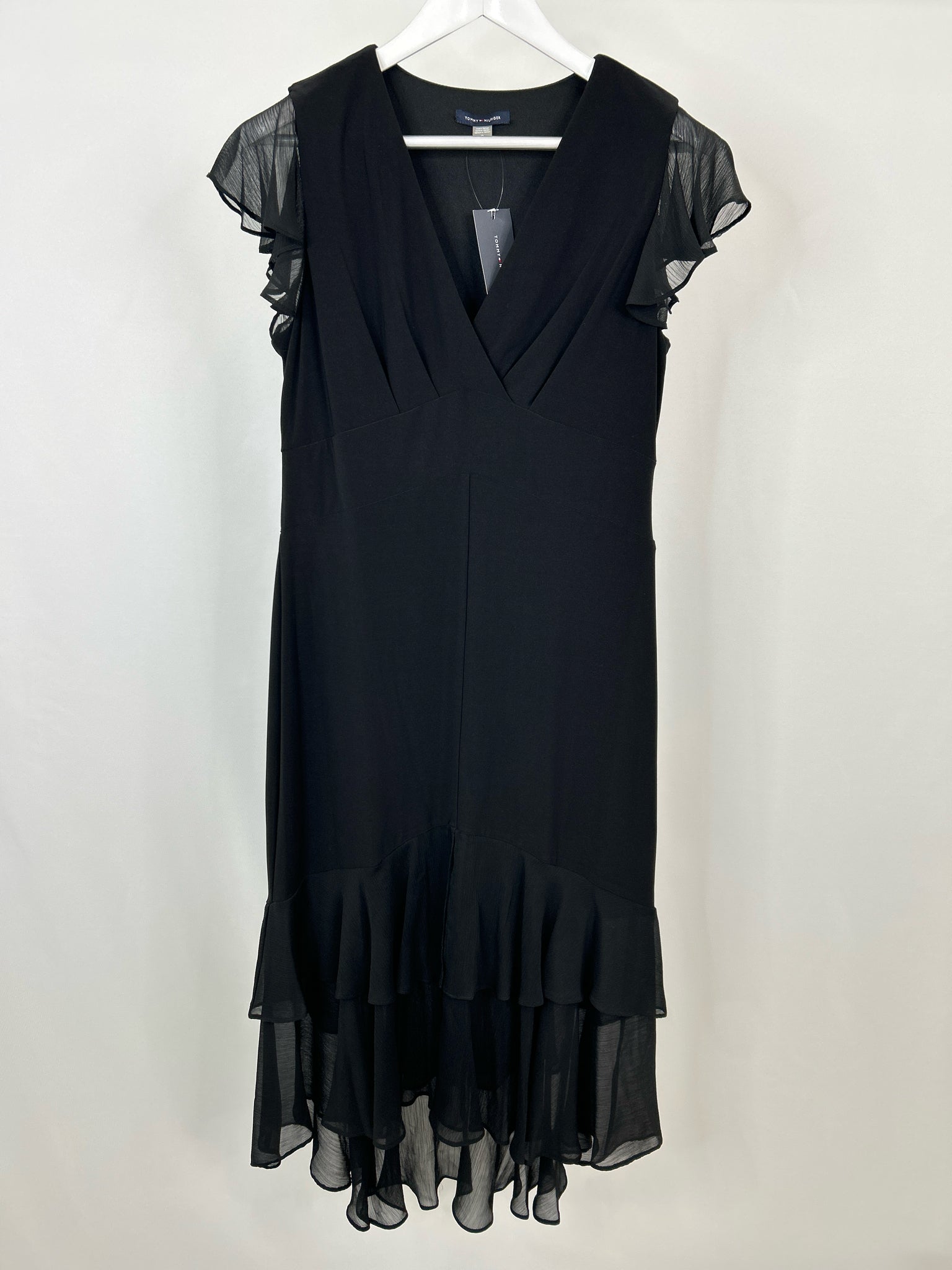 TOMMY HILFIGER NWT Size 10 Black Women Dress