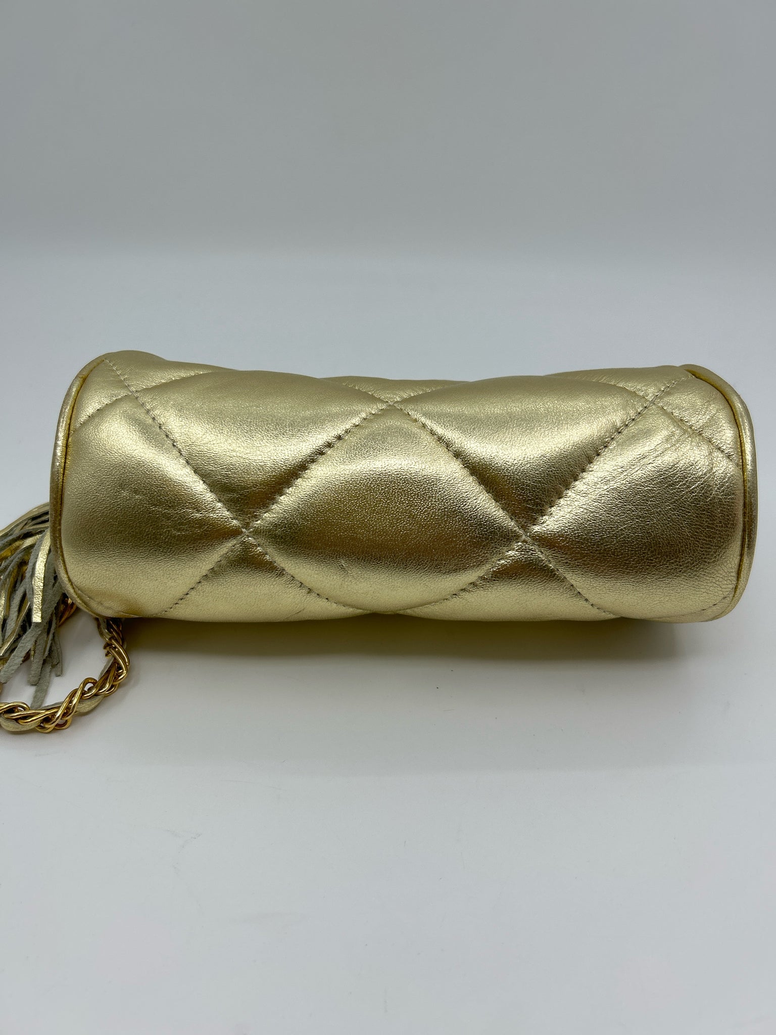 BOULMICHE NWT METALLIC GOLD Women Purse