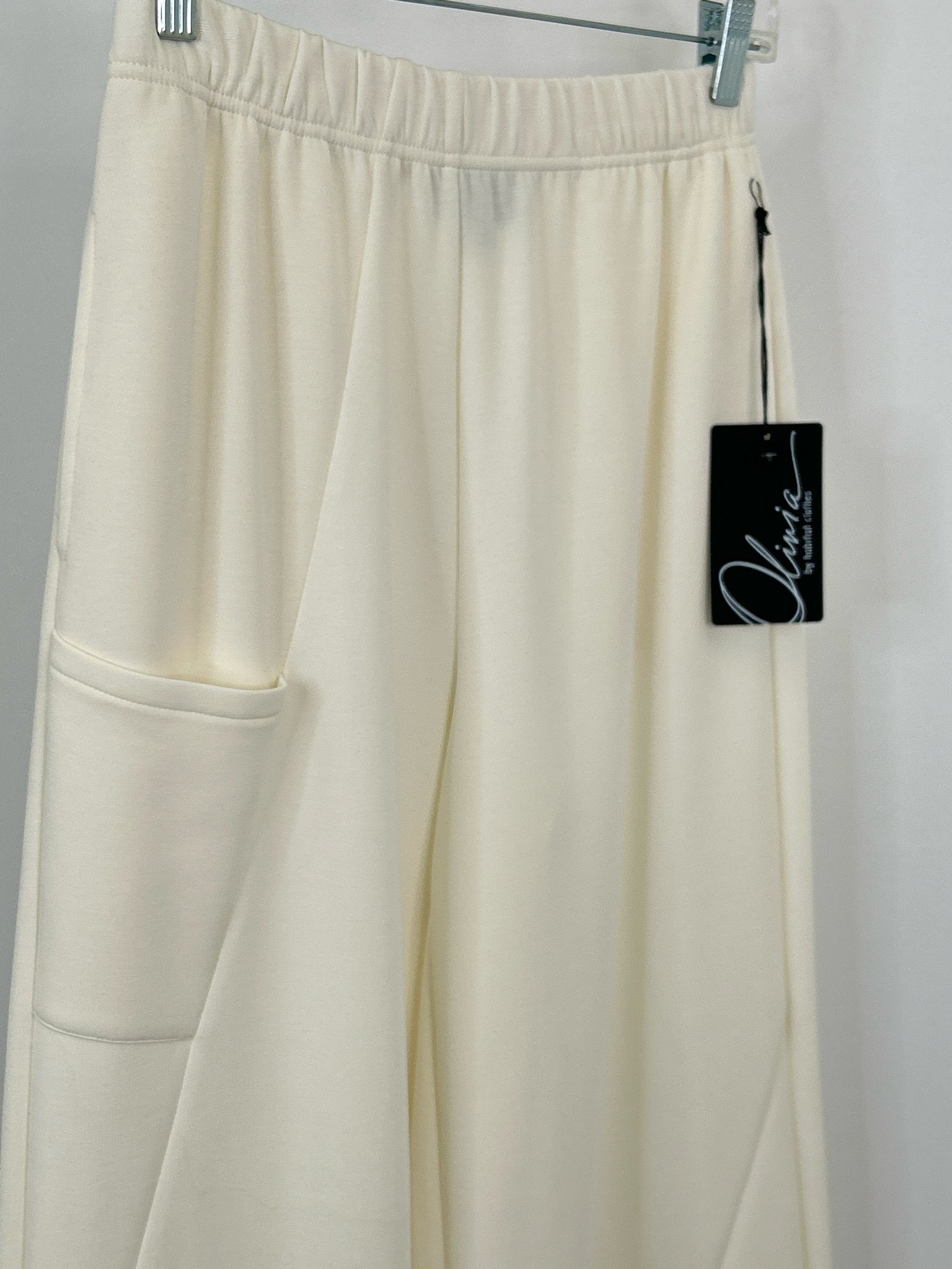 OLIVIA BY HABITAT CLOTHES Size S Ivory Women Pants
