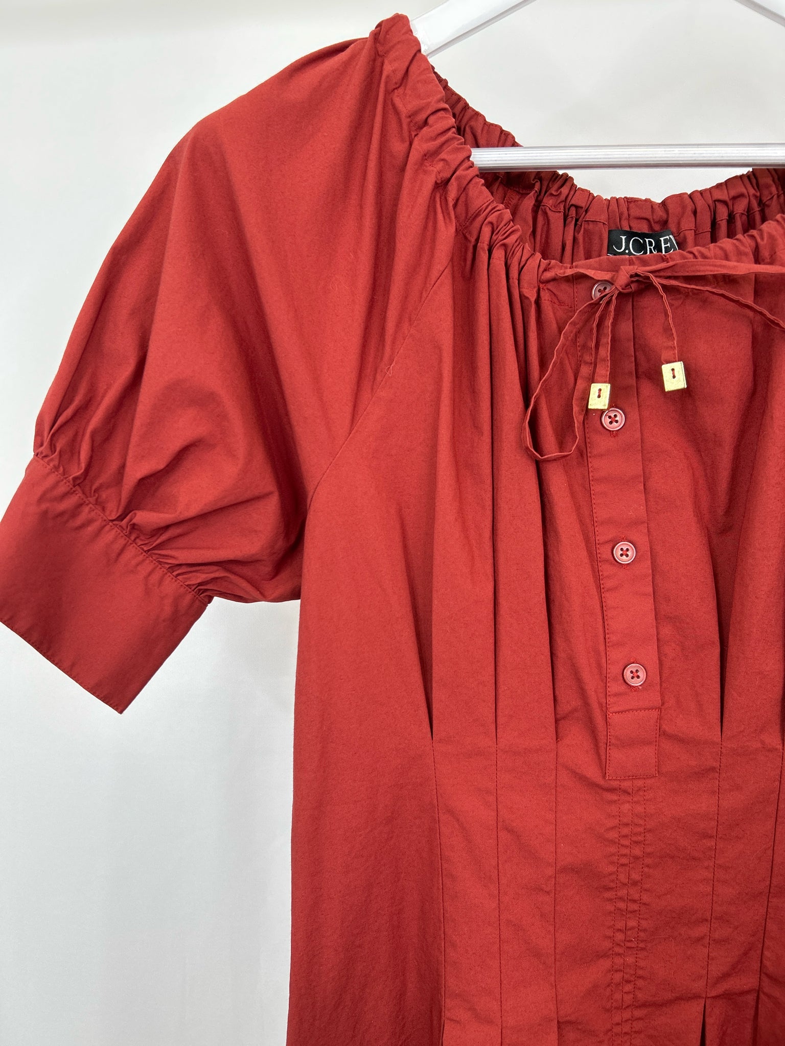 J.CREW Size 6 BRICK RED Women Dress