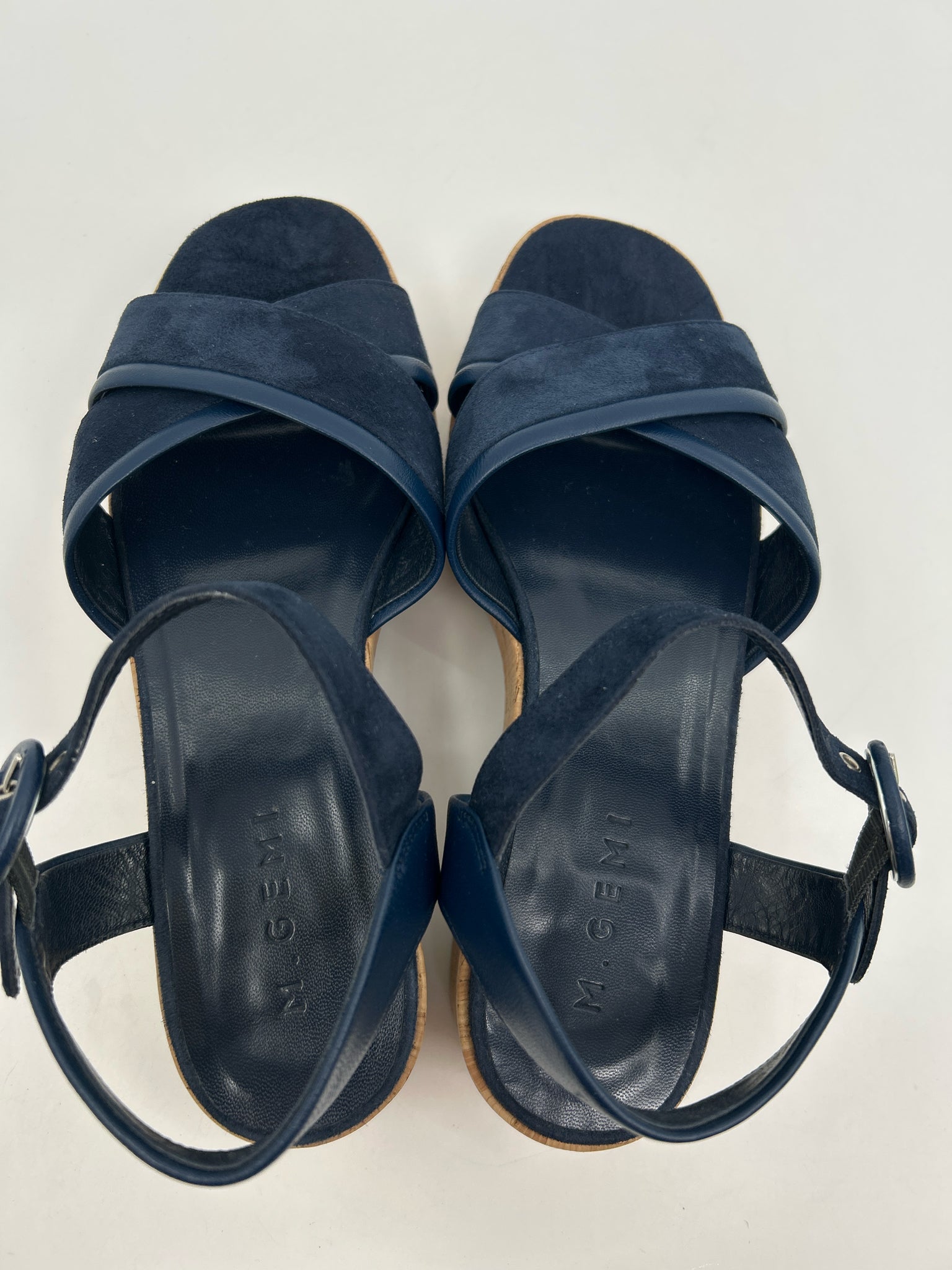 M.Gemi Size 8 Blue Women Sandal