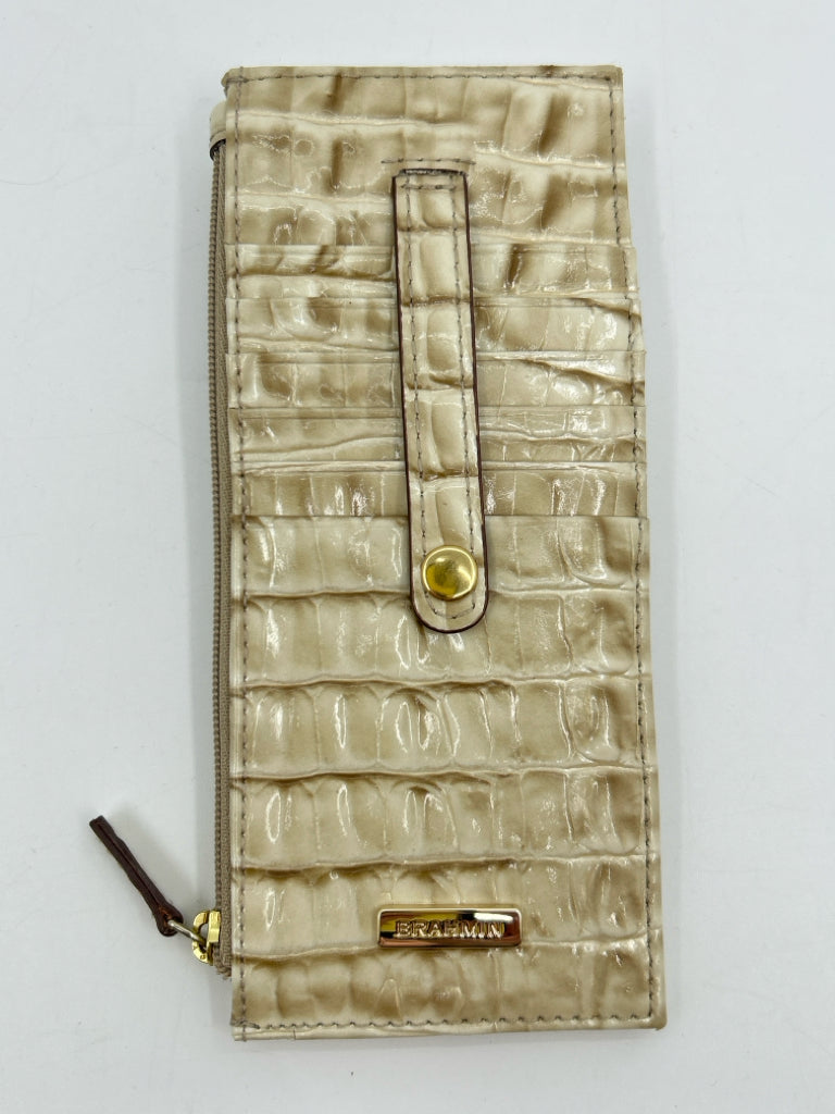 BRAHMIN Cream Wallet