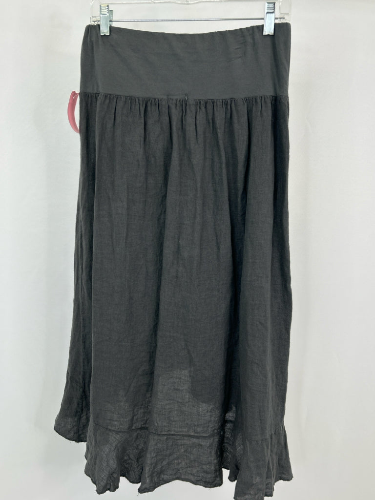 M Made in Italy Size L Grey Women's Skirt