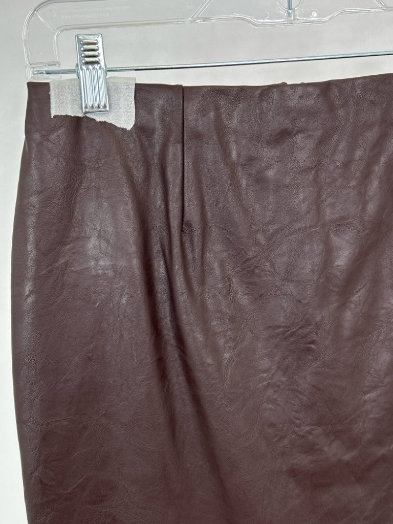 ANN TAYLOR Women Size 4P Brown Skirt NWT