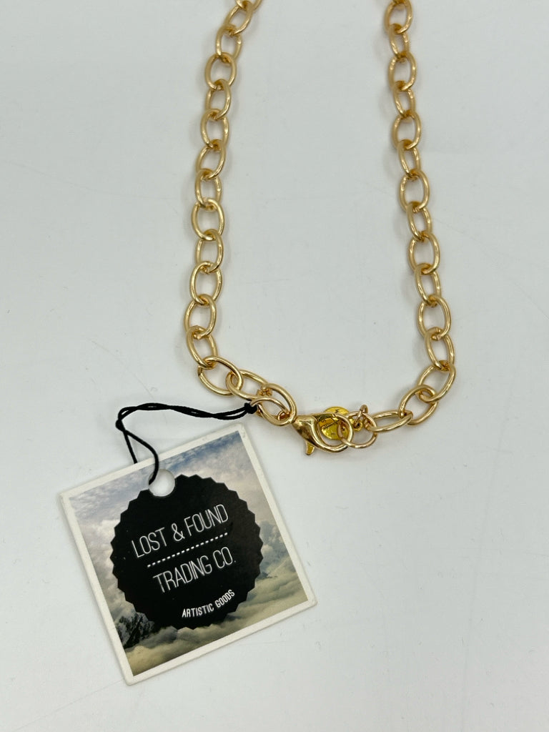 LOST &  FOUND TRADING Women Size One Size Gold Necklace