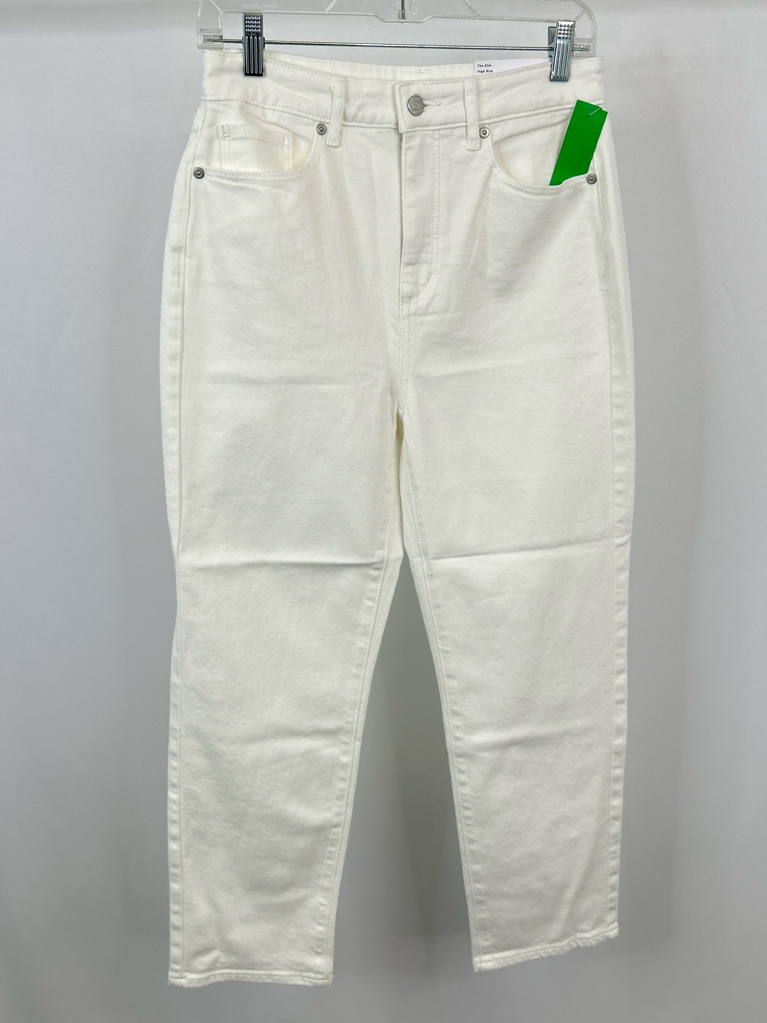LOFT Size 4/27 White Denim Women Jeans