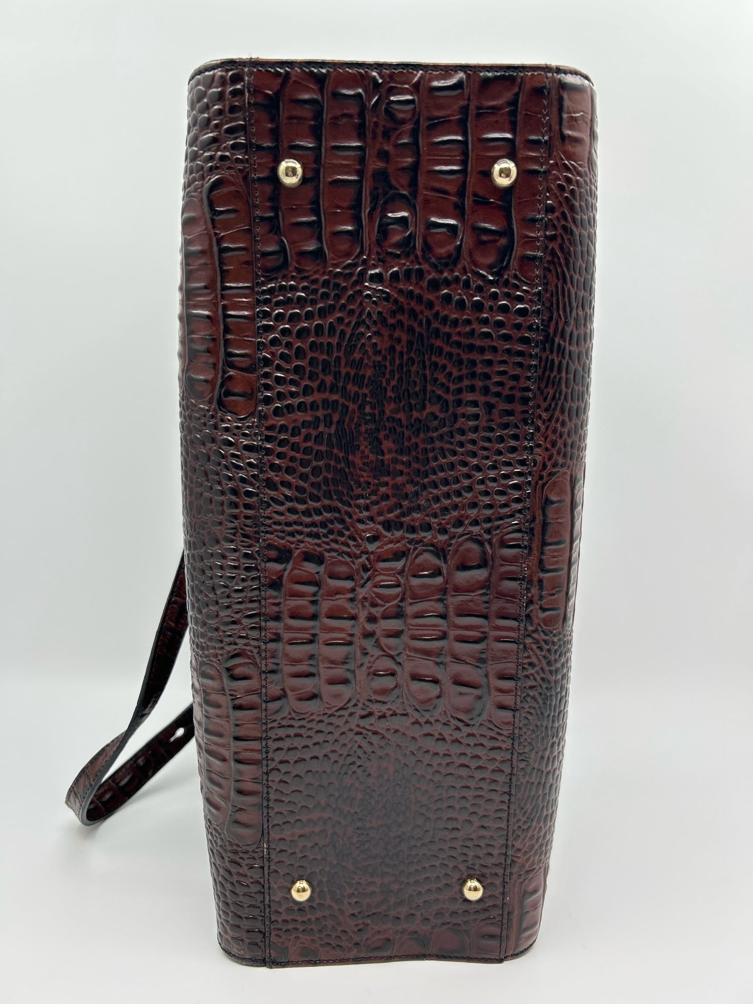 BRAHMIN black and brown Women Tote