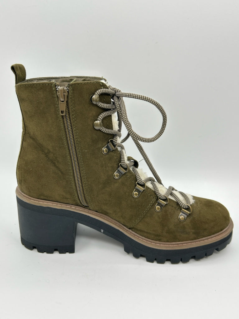 ESPRIT Women Size 9.5M OLive Green Boots