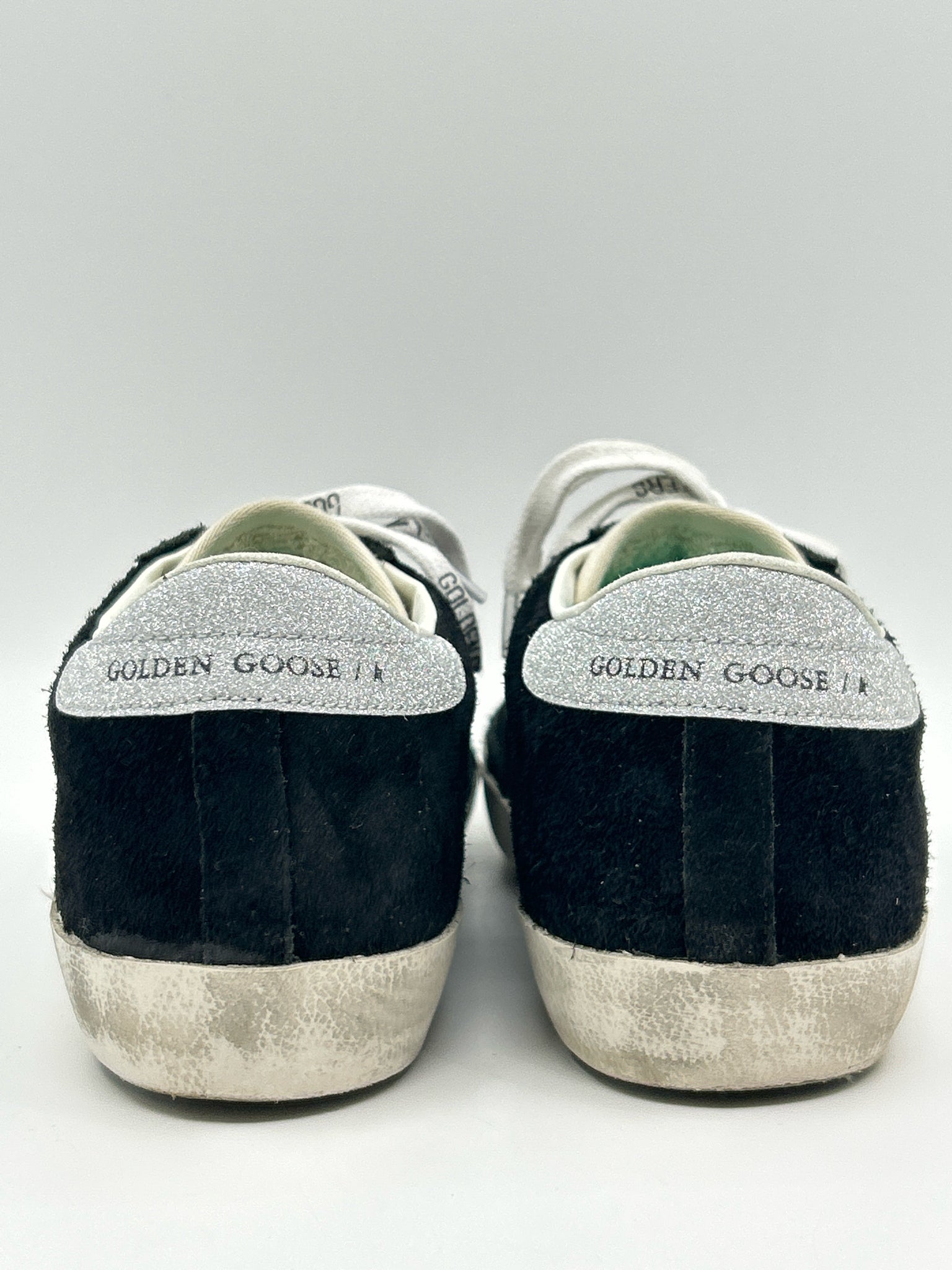 GOLDEN GOOSE Size 39/9 Black Women Sneakers