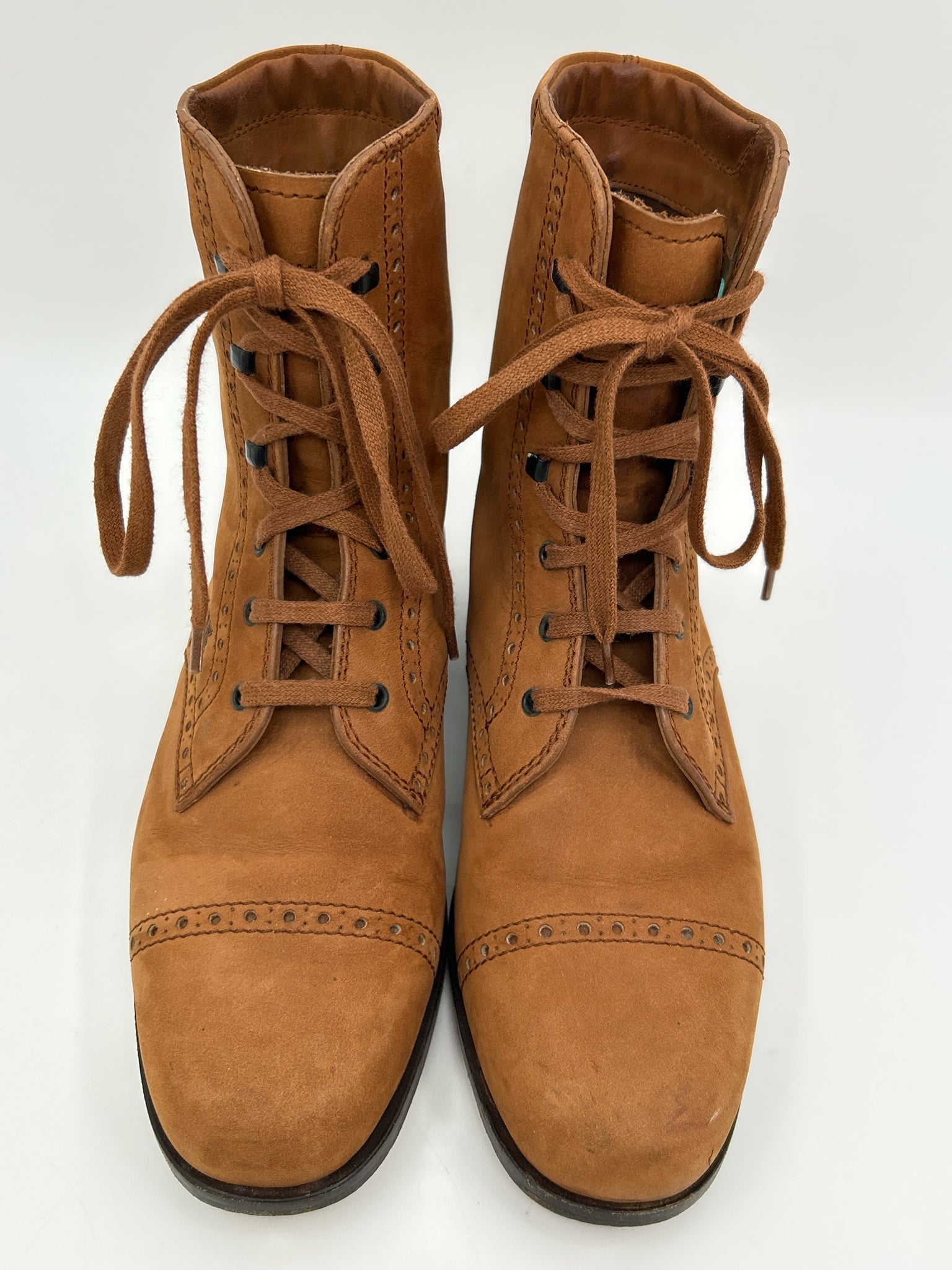 TOD'S Size 36 Brown Women Booties