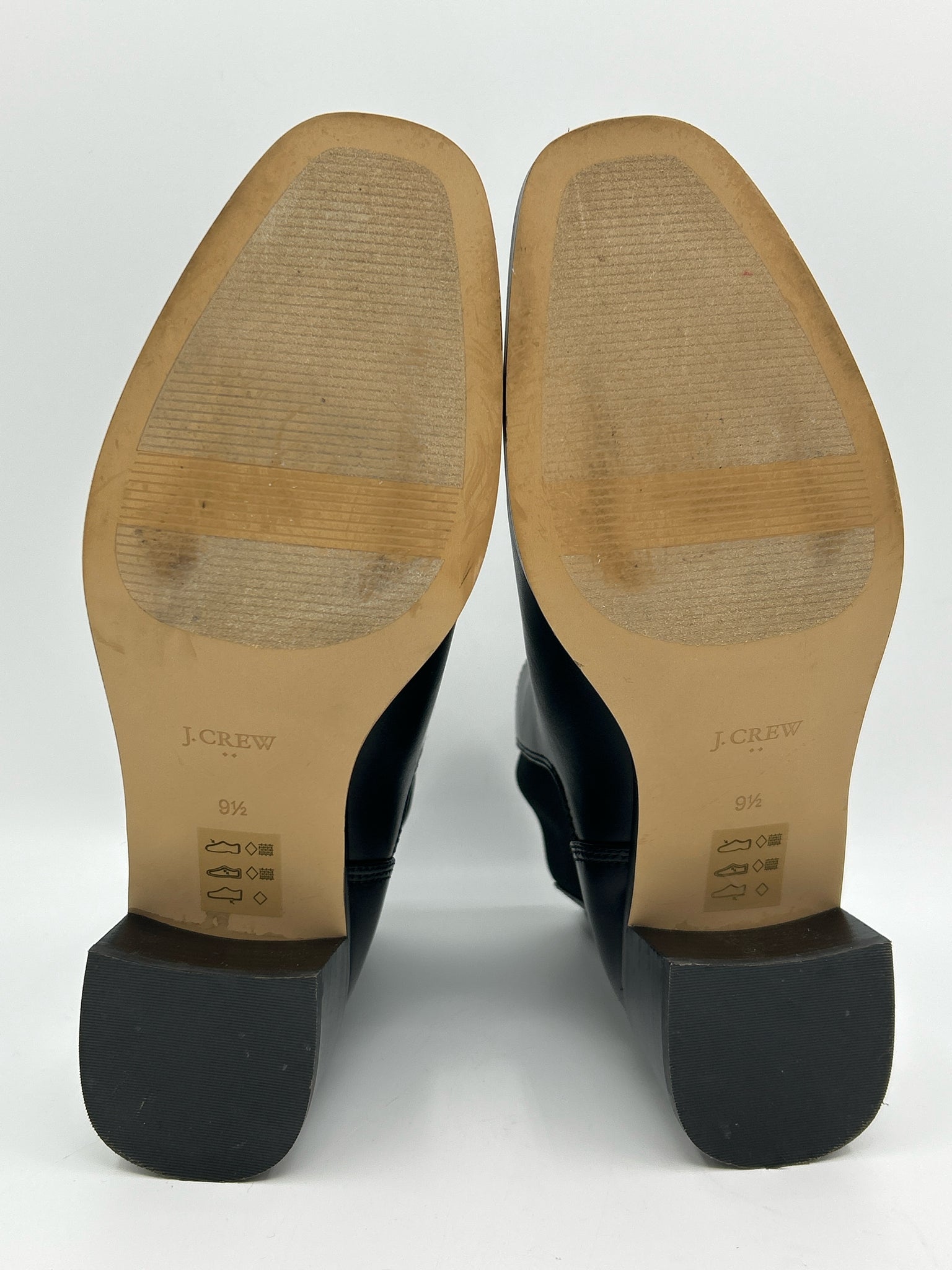 J CREW Size 9.5 Black Women Booties