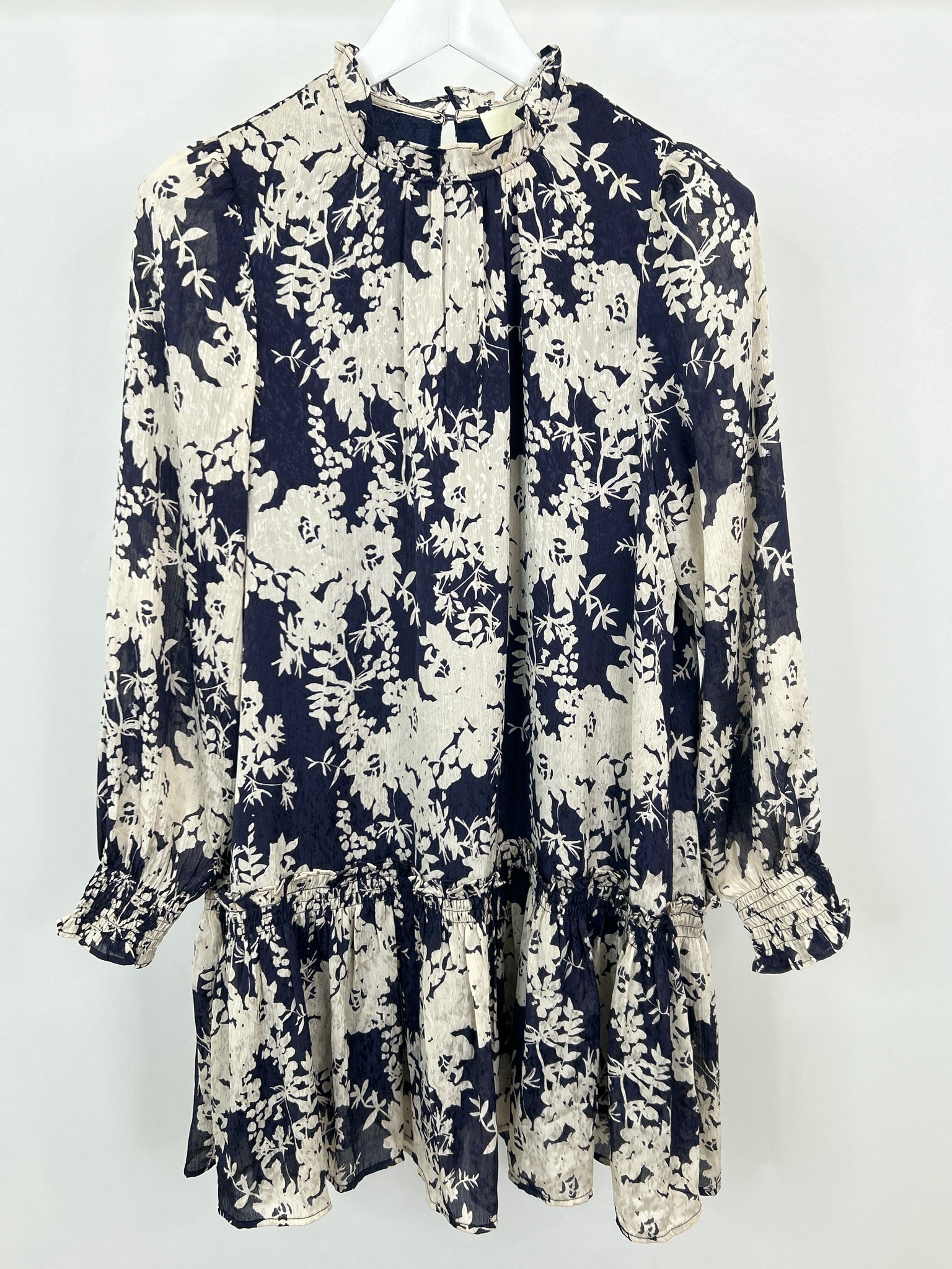 PINCH Size M Navy Print Women Dress