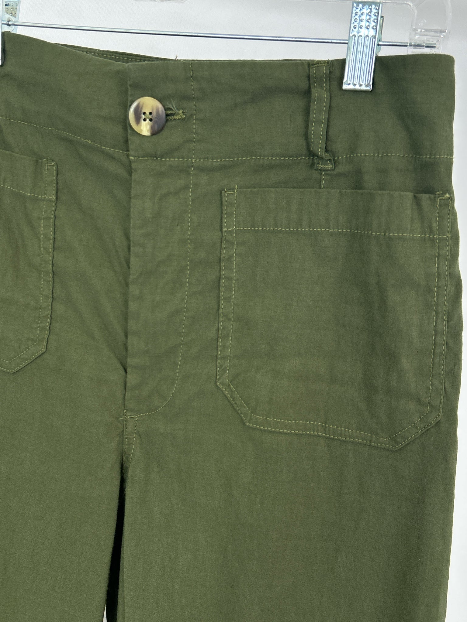 MAEVE Size 28/6 ARMY GREEN Women Pants