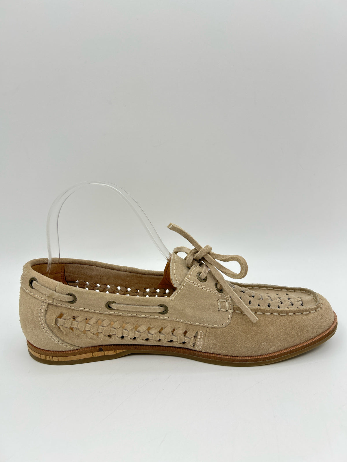 EARTH Size 8.5M Taupe Women Loafer
