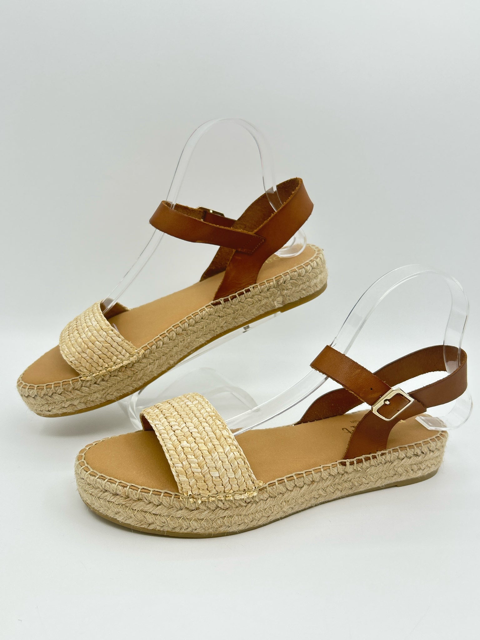 Paseart Size 41 Natural Women Sandal