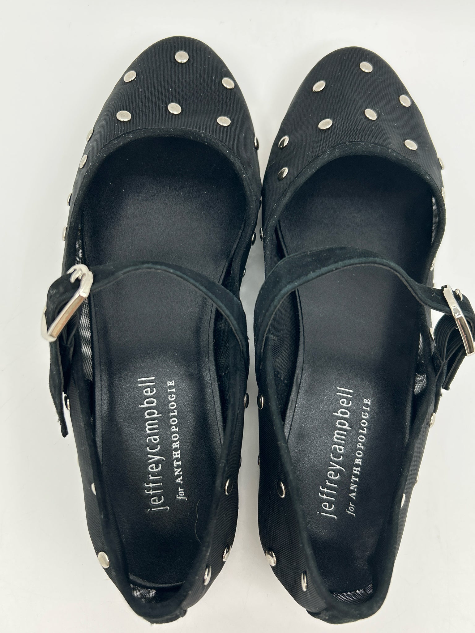 JEFFREY CAMPBELL Size 6 Black Women Flats