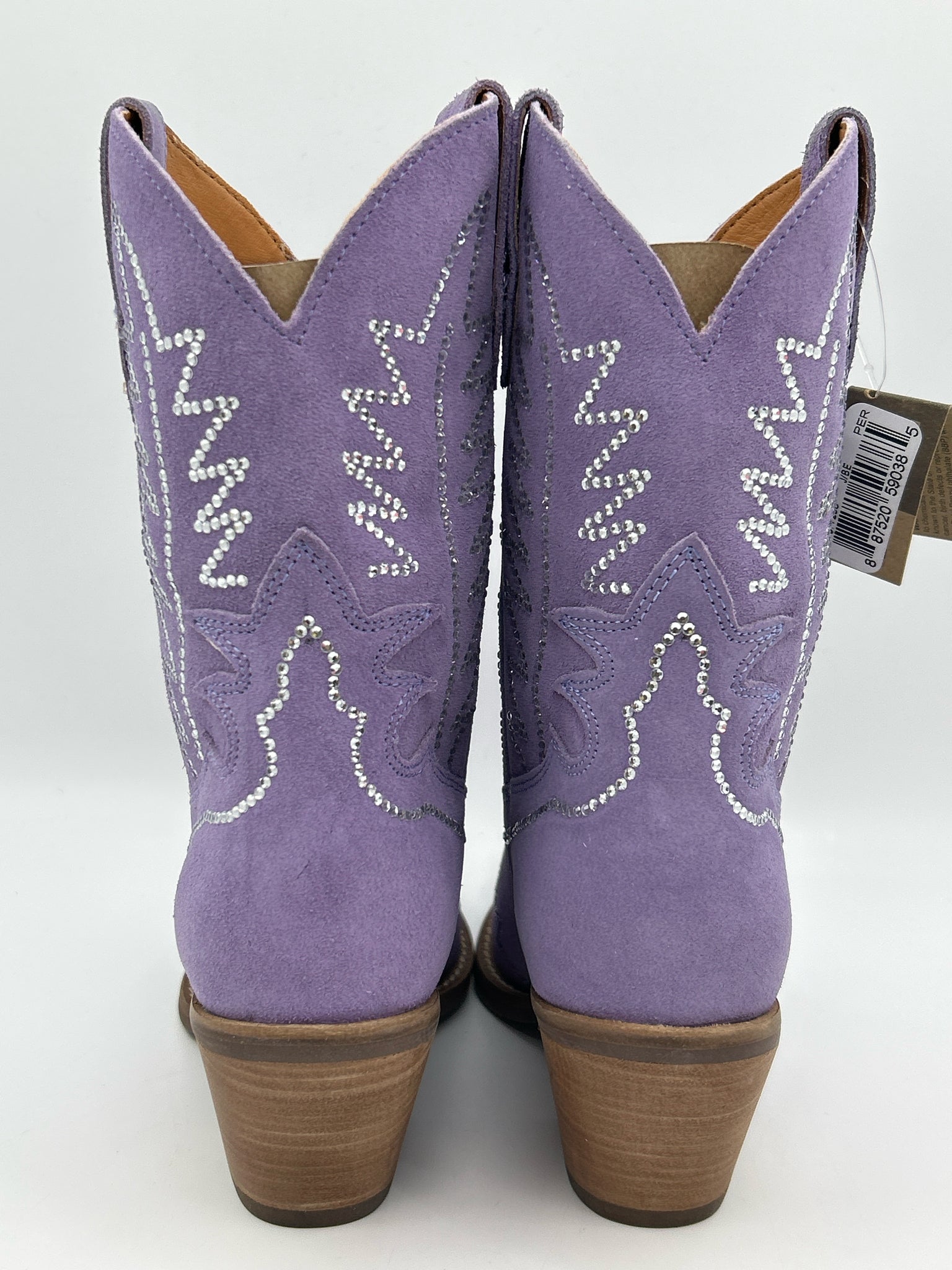 DINGO Size 7.5W Lavender Women Boots