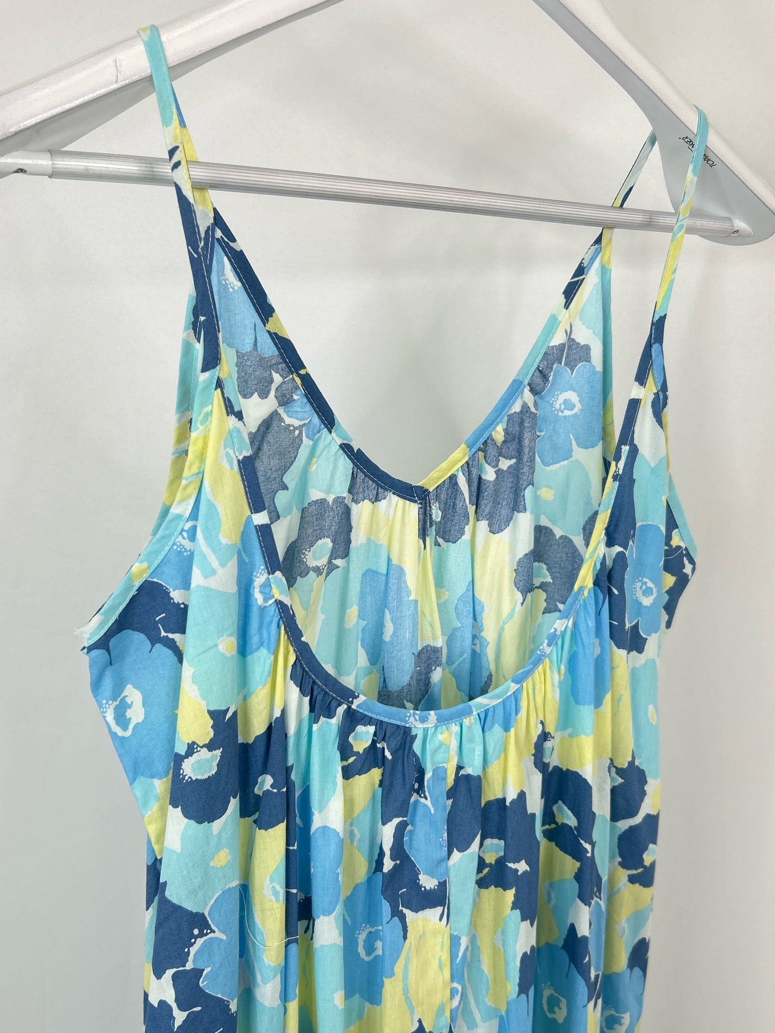 STITCHDROP Size XS BLUE AND YELLOW Women Dress