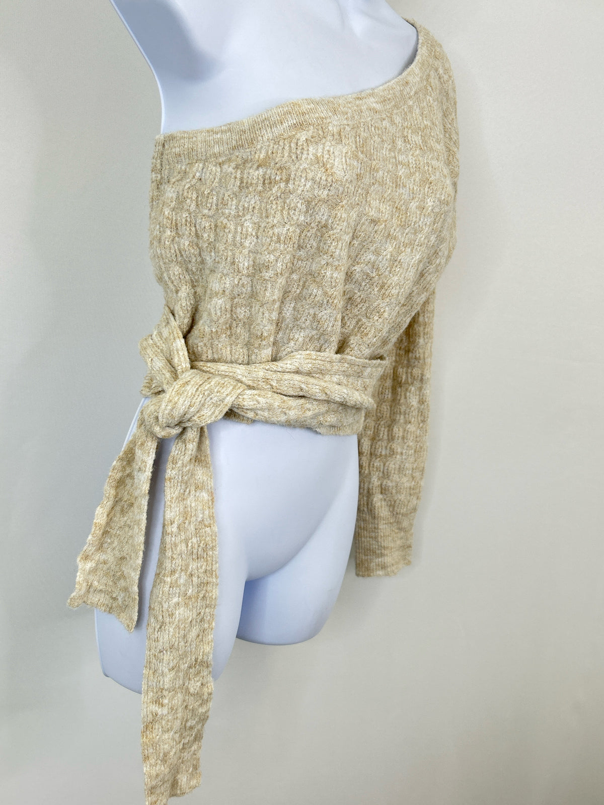 LELIS COLLECTION Size S Beige Women Sweater