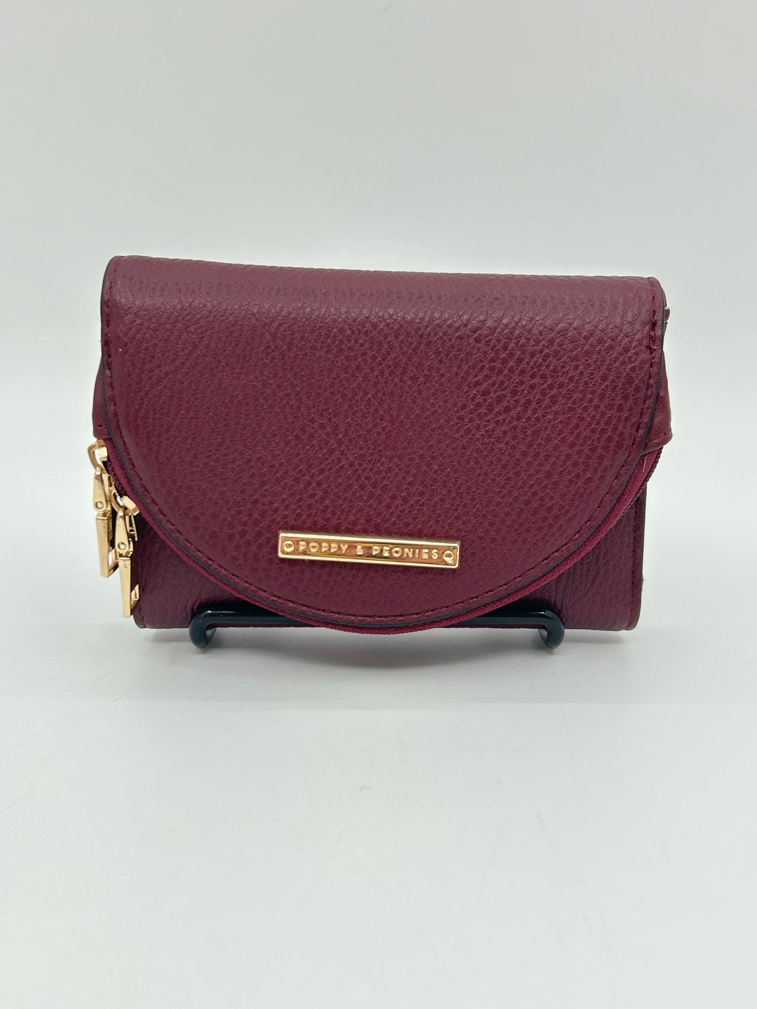 POPPY & PEONIES Burgundy Women Wallet