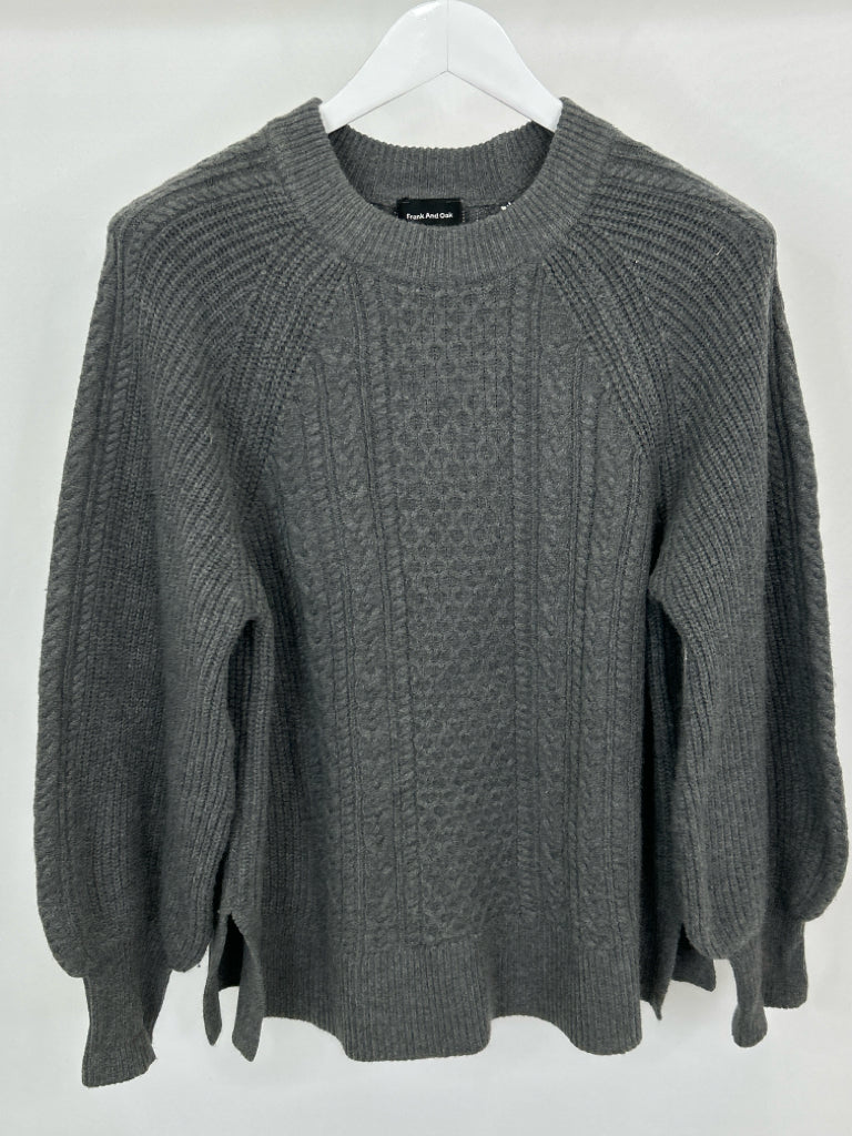 FRANK AND OAK Women Size L Grey Sweater NWT