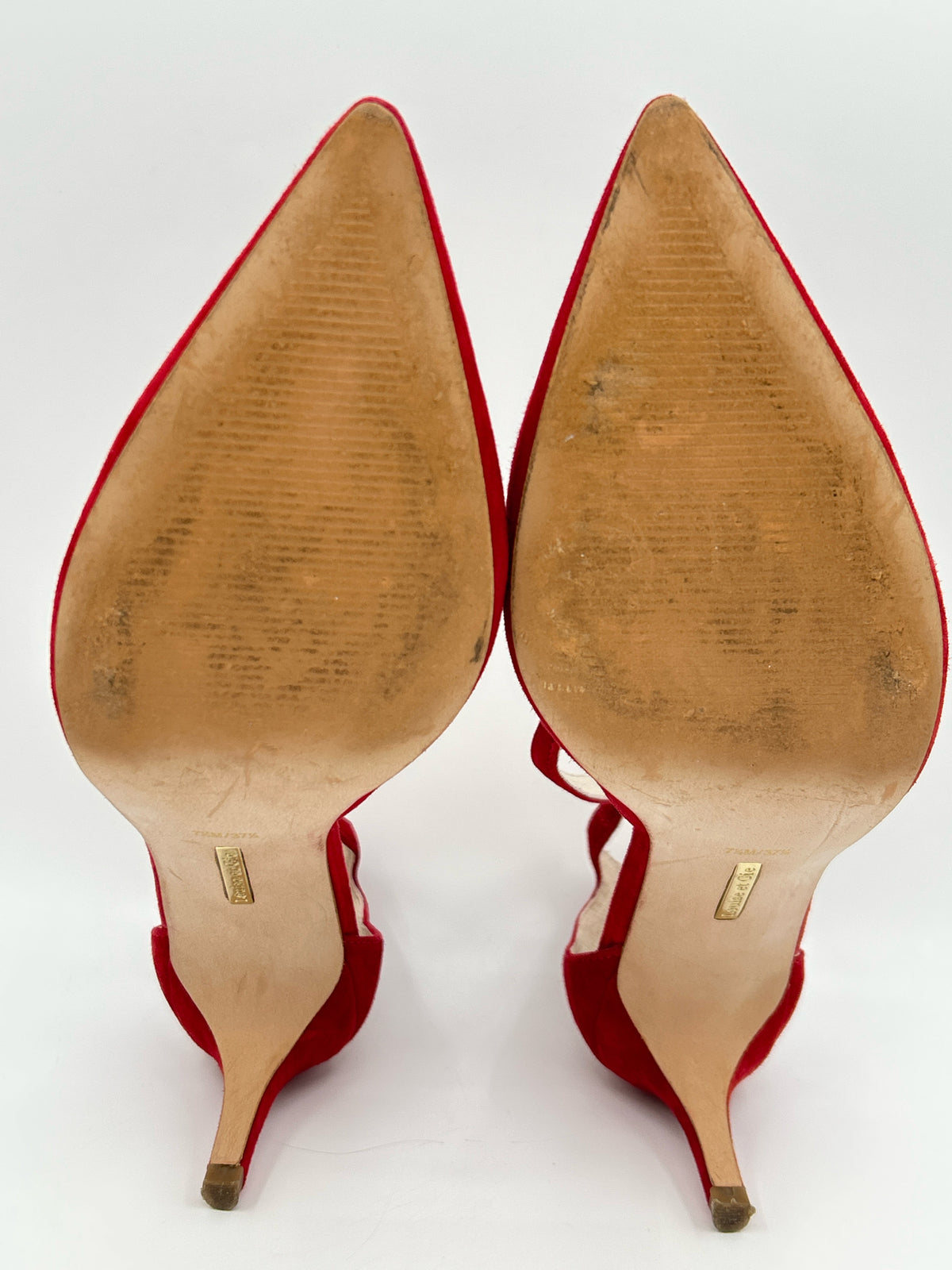 LOUISE ET CIE Size 7.5M Red Women Pumps