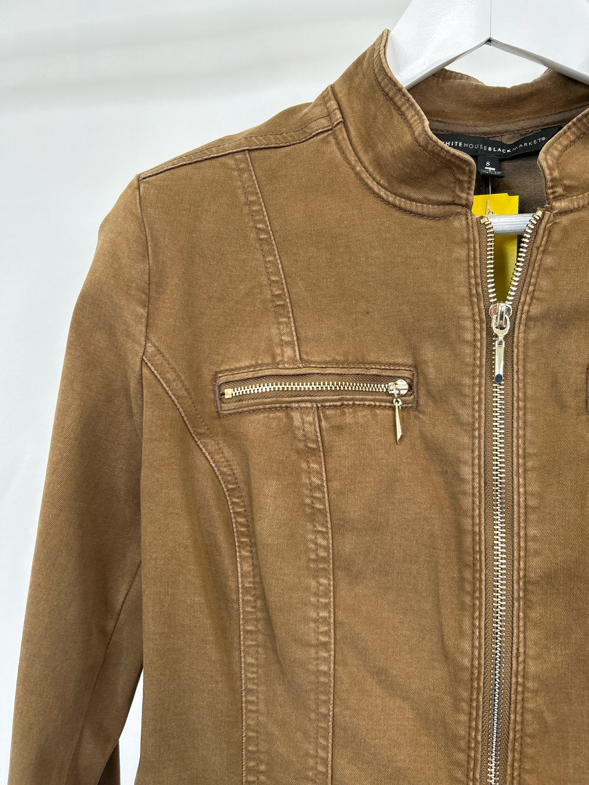 White House Black Market Size 8 Brown Women Jacket