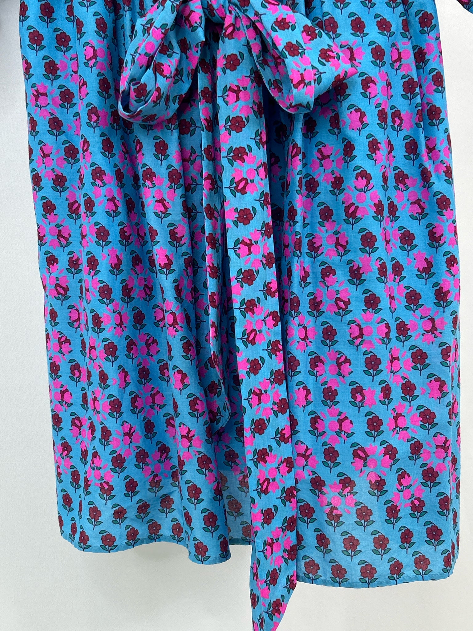 J. CREW Size S Blue Print Women Dress