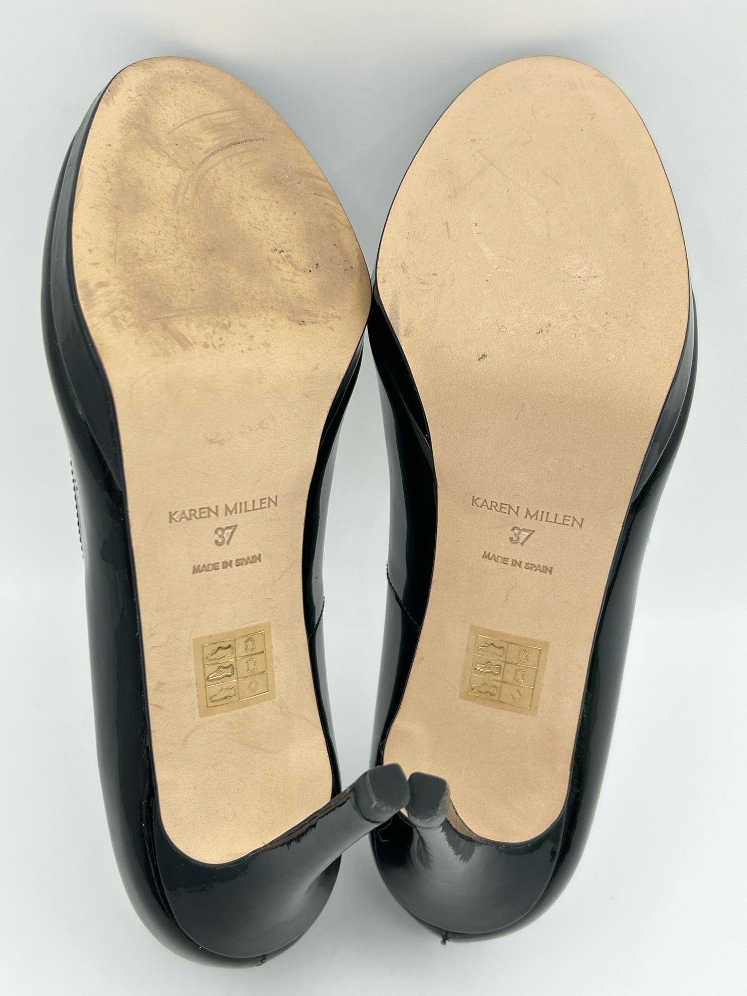 KAREN MILLEN Size 37 Black Women Pumps