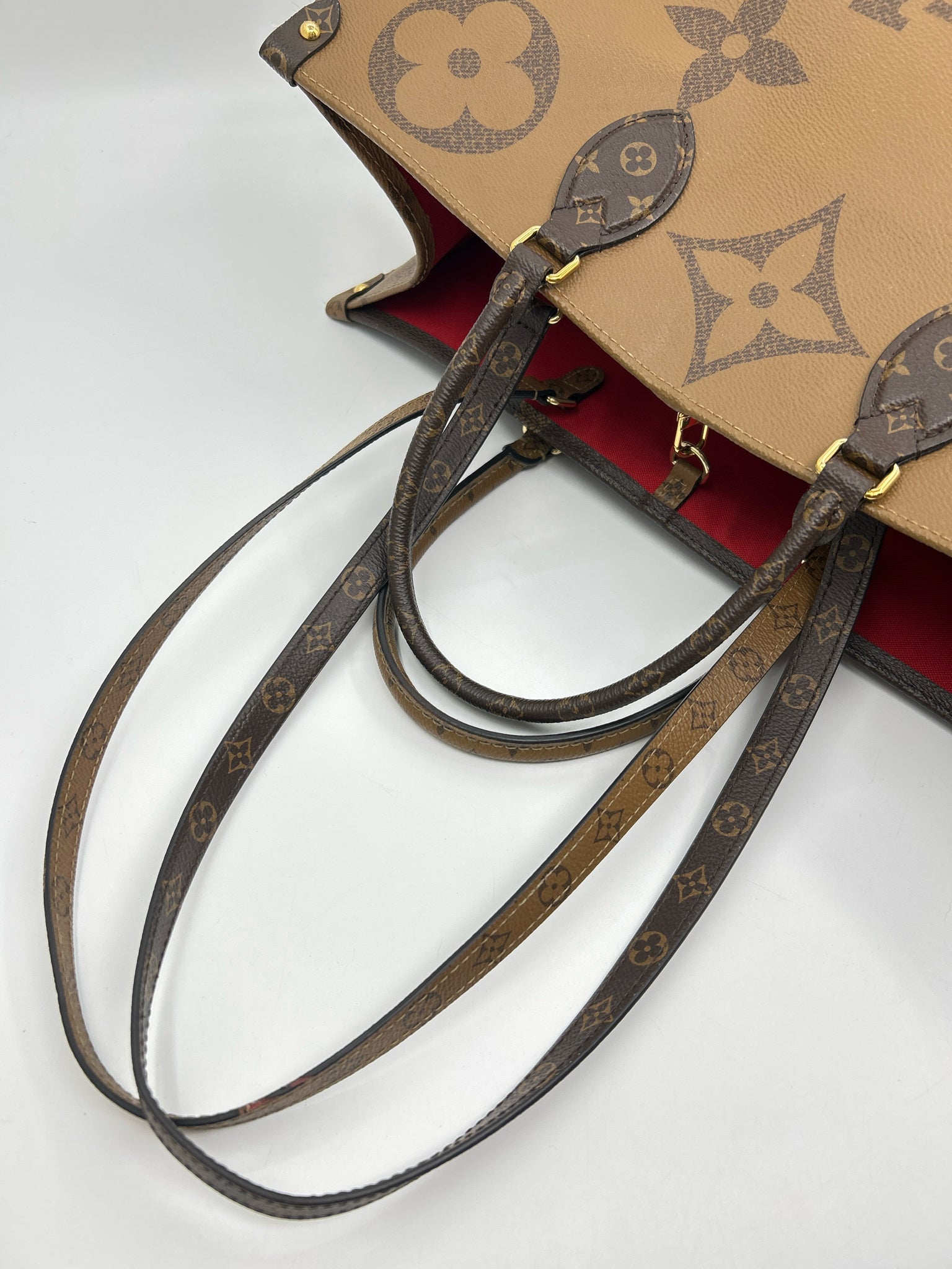 LOUIS VUITTON BROWN MONOGRAM Women Tote