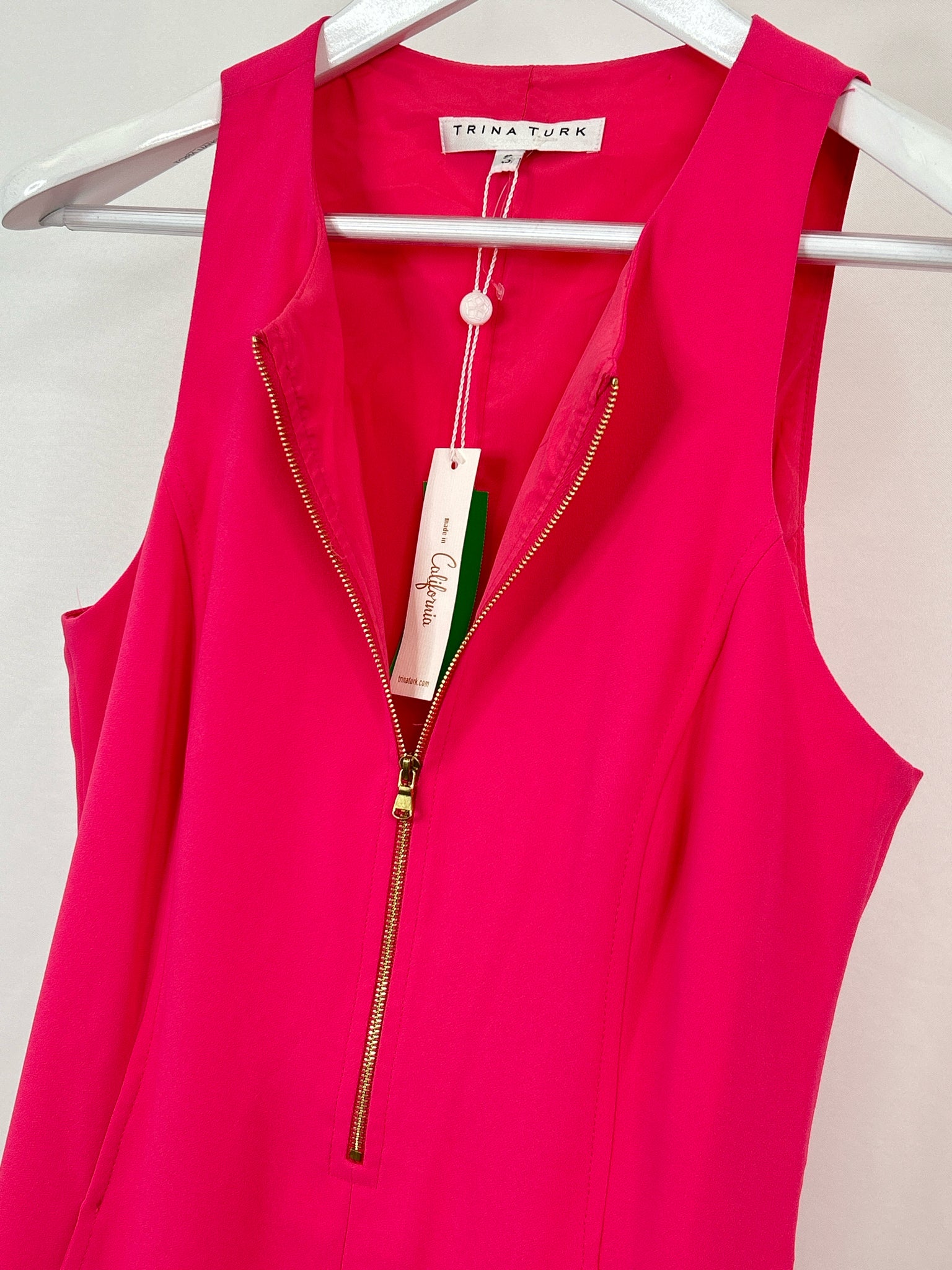 TRINA TURK Size S Hot Pink Women's Dress