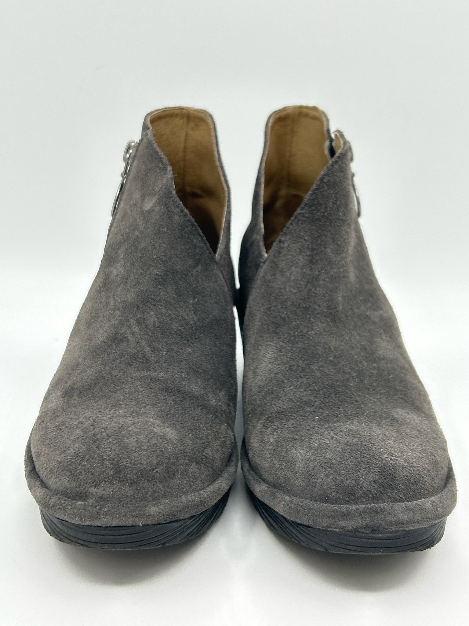 FLY LONDON Size 39 Charcoal Women Booties