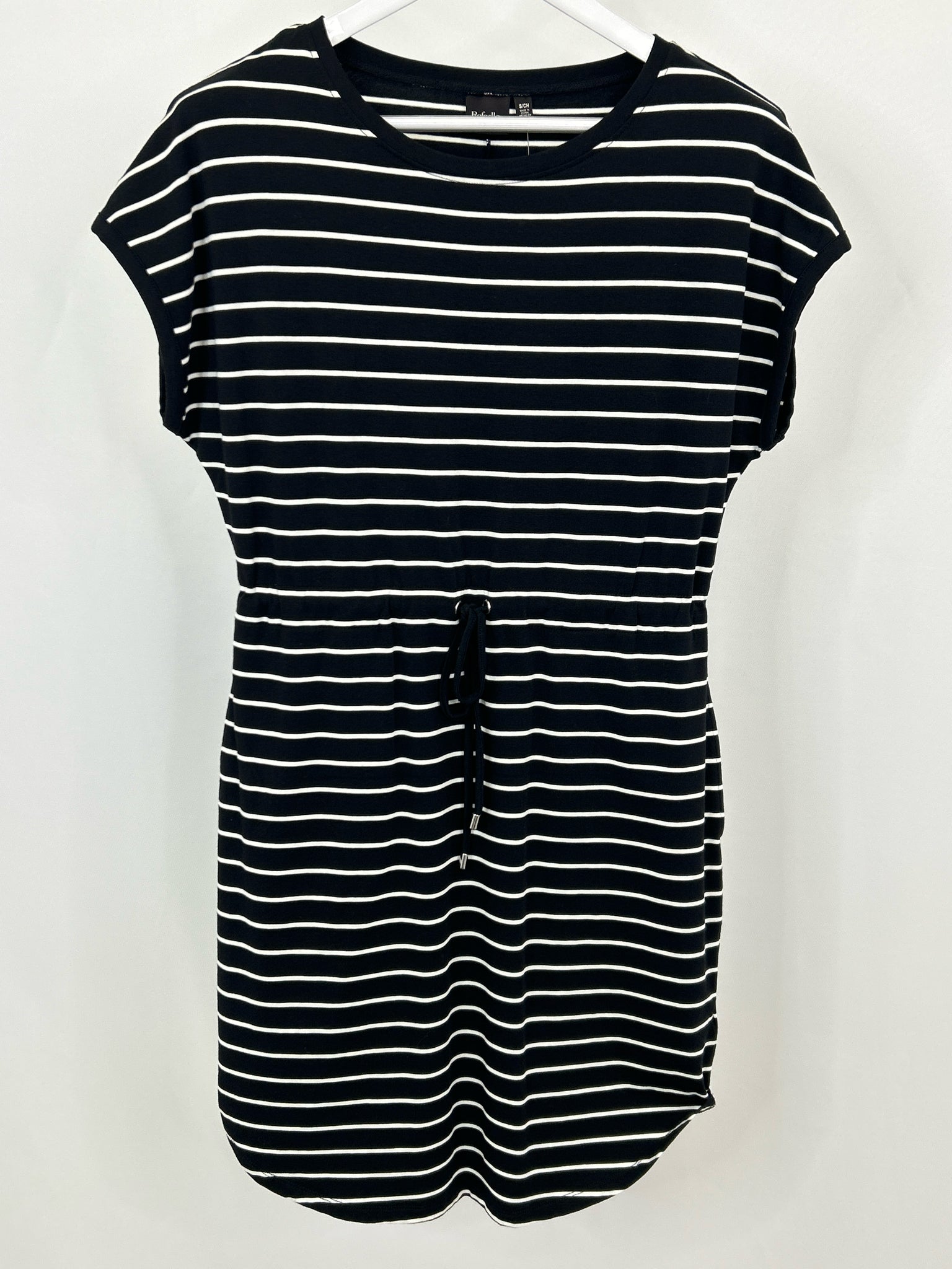 RAFAELLA Size S Black and White Women Dress