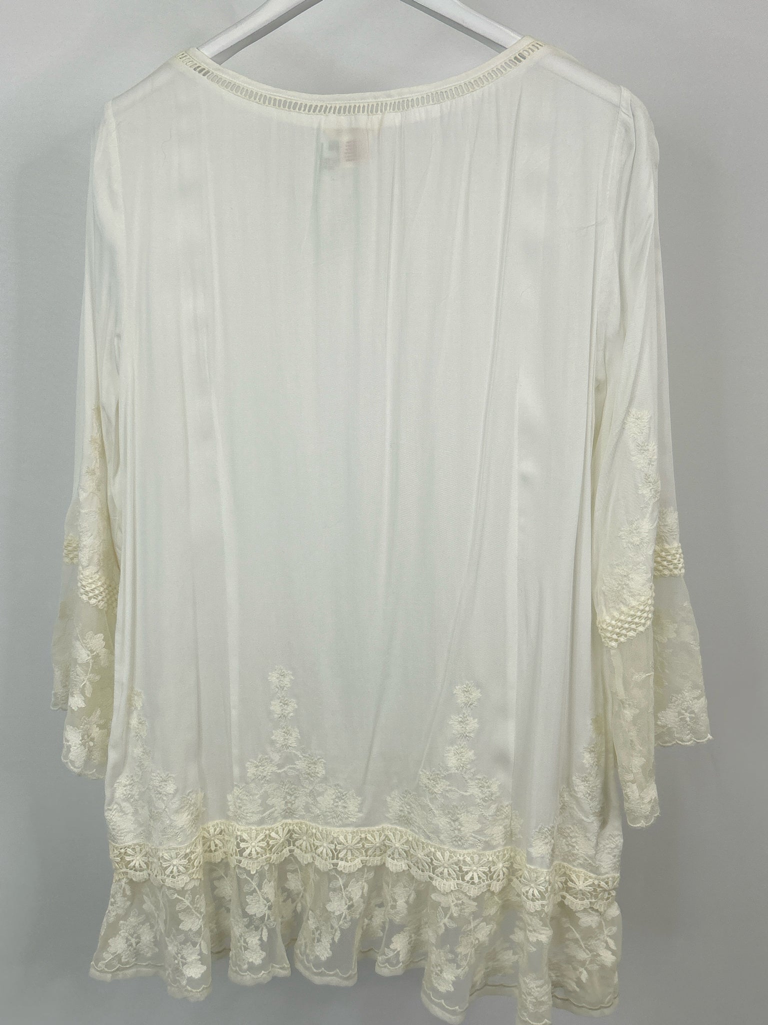 SUNDANCE Size L White Women Tunic