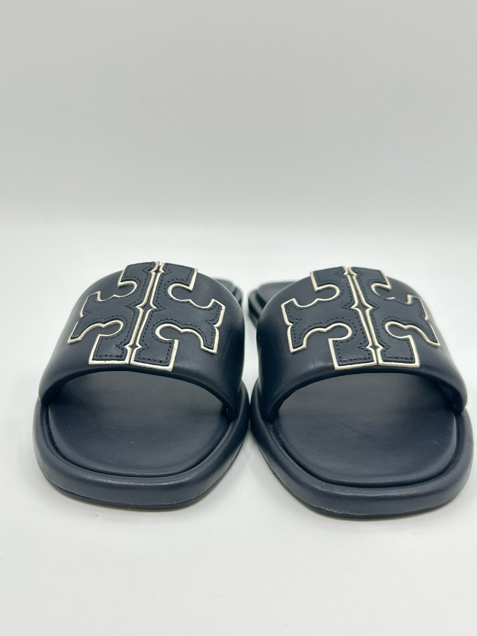TORY BURCH Size 8M Navy Women Sandal